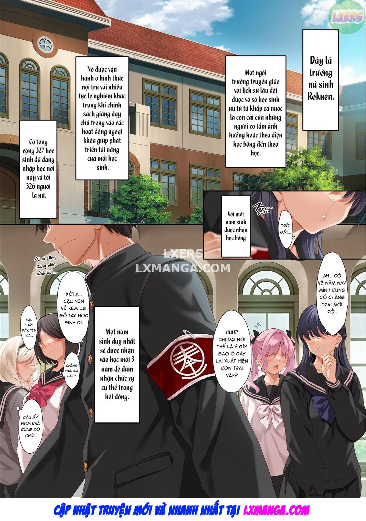 Đọc truyện hentai Vì là nam sinh duy nhất ở trường nên tôi đã quen với lối thoát cho ham muốn tình dục của mình với tốc độ cao. - Chap 1