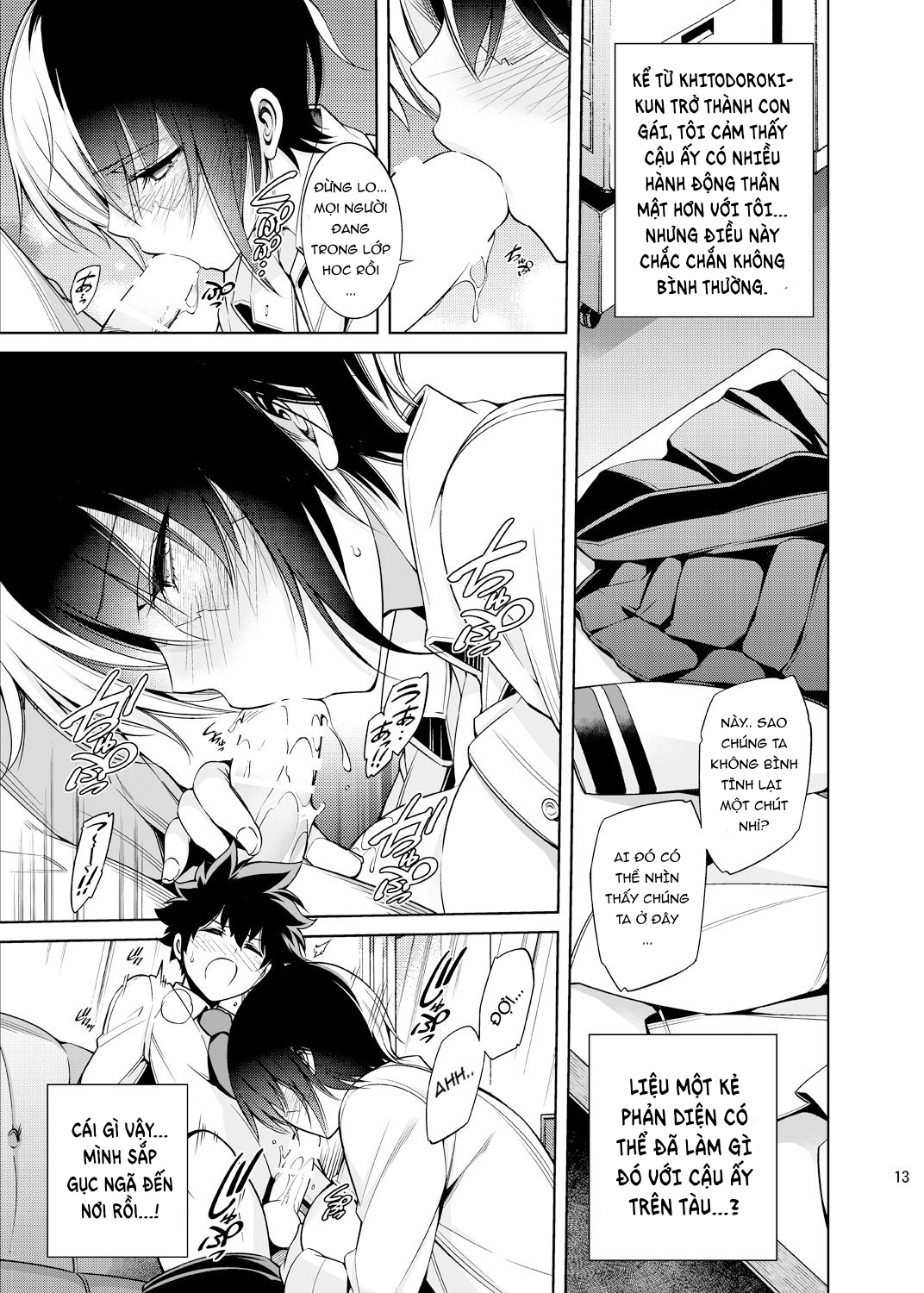 Đọc truyện hentai Koisuru Hyouketsu Girl - Oneshot