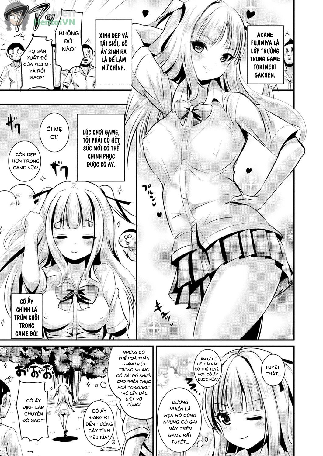 Đọc truyện hentai Tokimeki Gakuen Real Suit (COMIC Unreal 2018-10 Vol. 75) - Oneshot