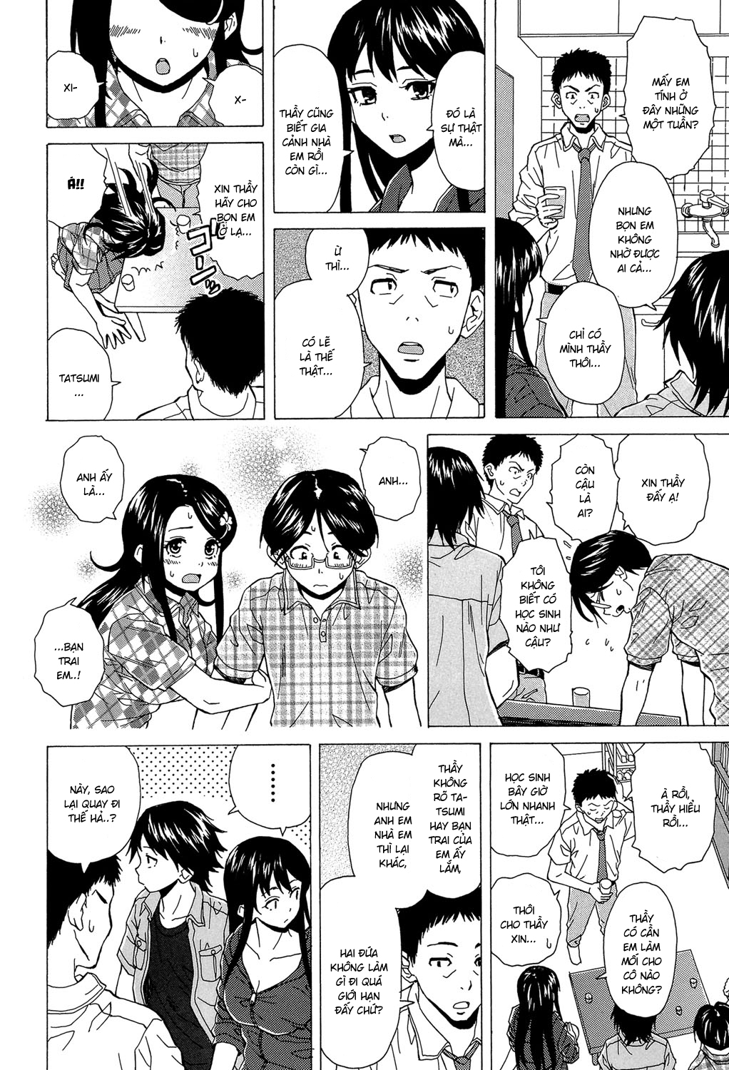 Đọc truyện hentai Phía sau cánh cửa - Chap 4