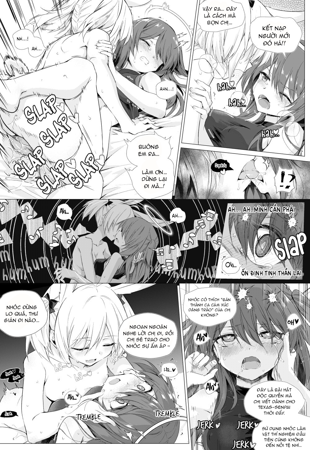 Đọc truyện hentai Futa Sora x Exusiai - Oneshot