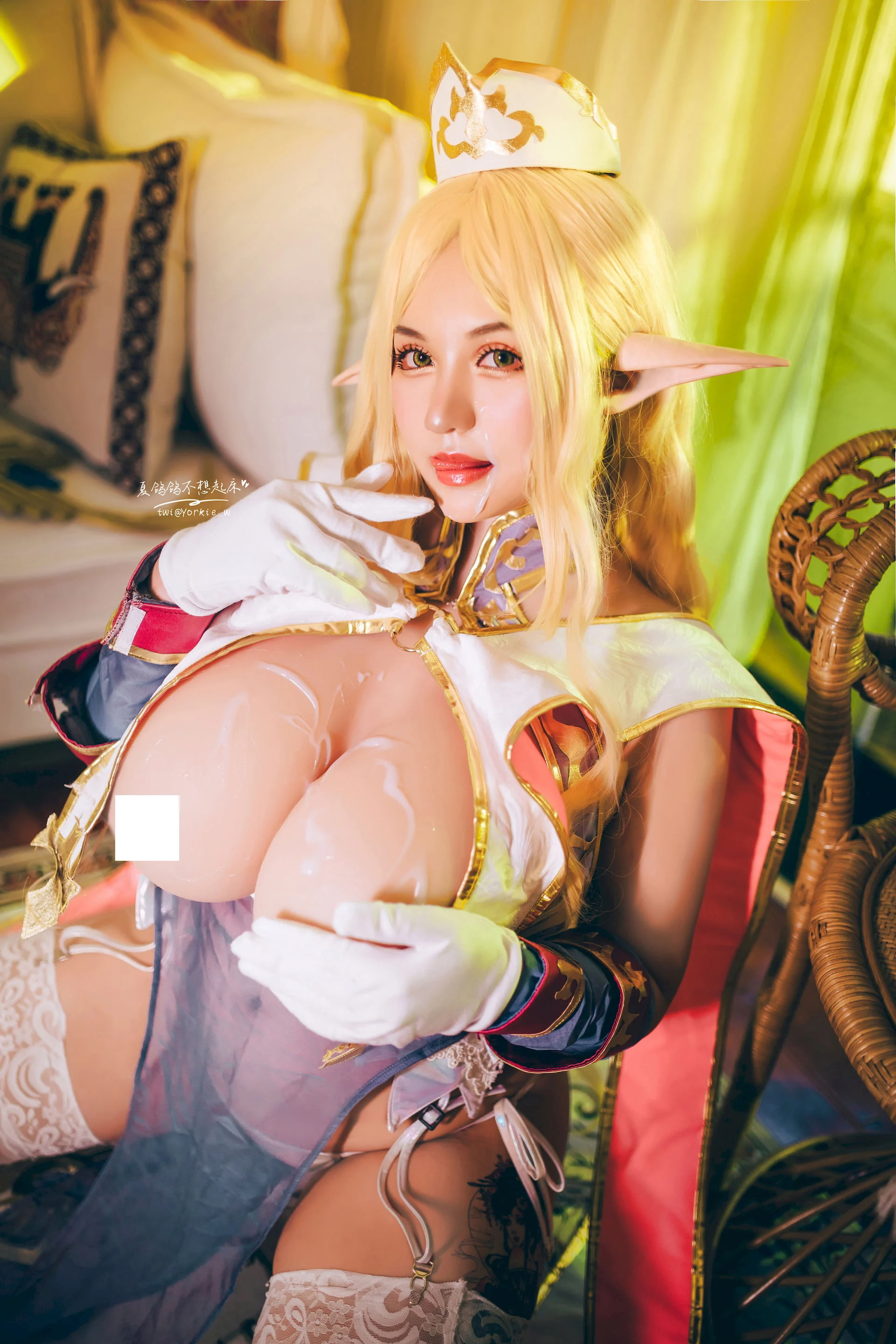 Đọc truyện hentai Tuyển tập Albums siêu phẩm Cosplay - Chap 713 - Summer Pigeon - Priscilla in Elf Village