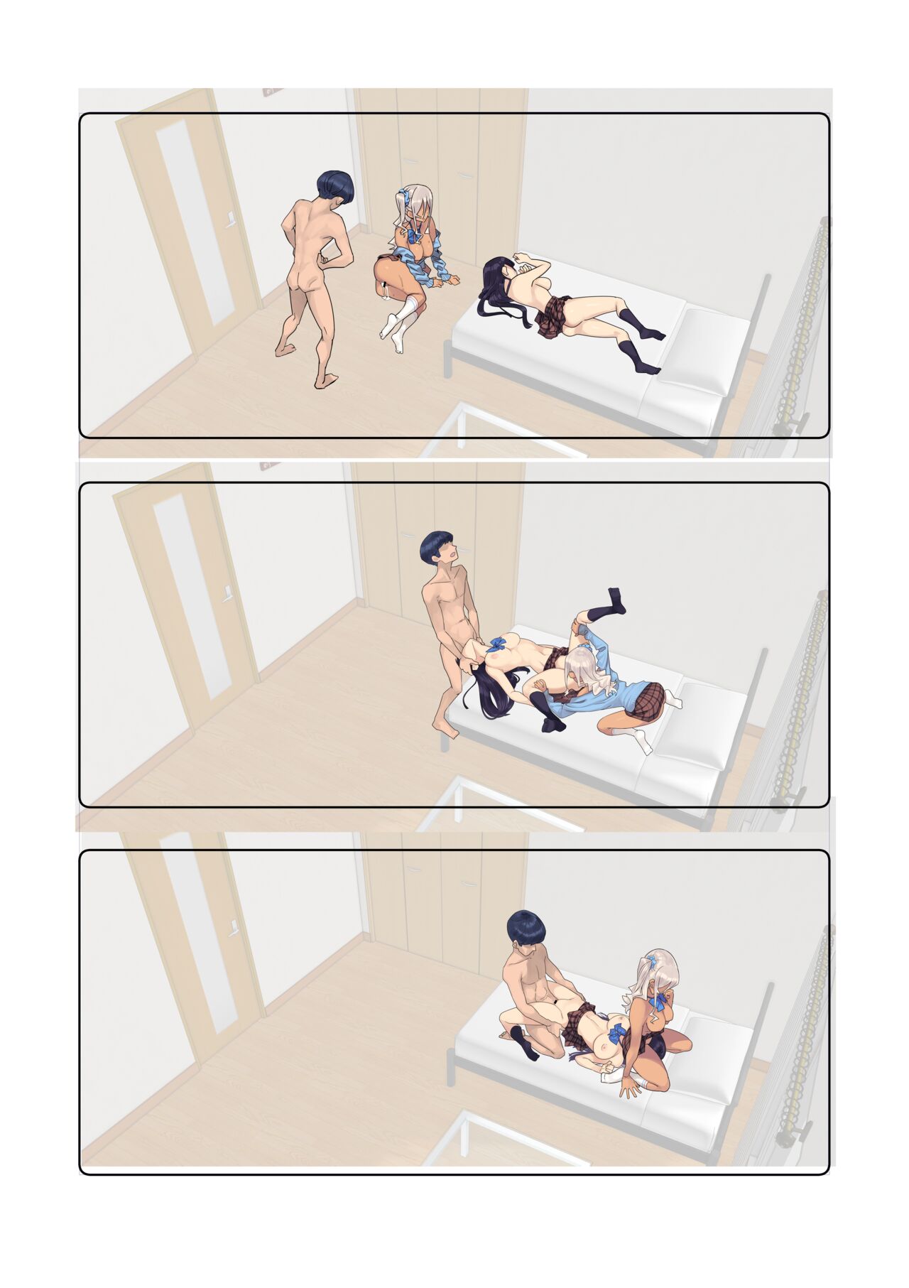 Đọc truyện hentai Yearbook of Whores - Extra 1: (Chỉ Ảnh Không Thoại) Reimi Và Natsuki (3p với Cô Bạn Crush Quốc Dân và Cô Nàng Gyaru Da Ngăm)