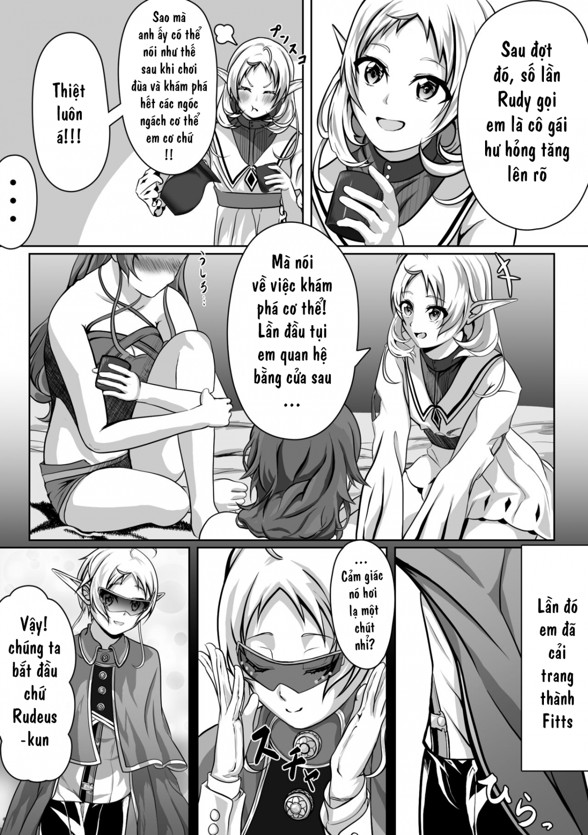 Đọc truyện hentai Trong dinh thự nhà Greyrat - OneShot