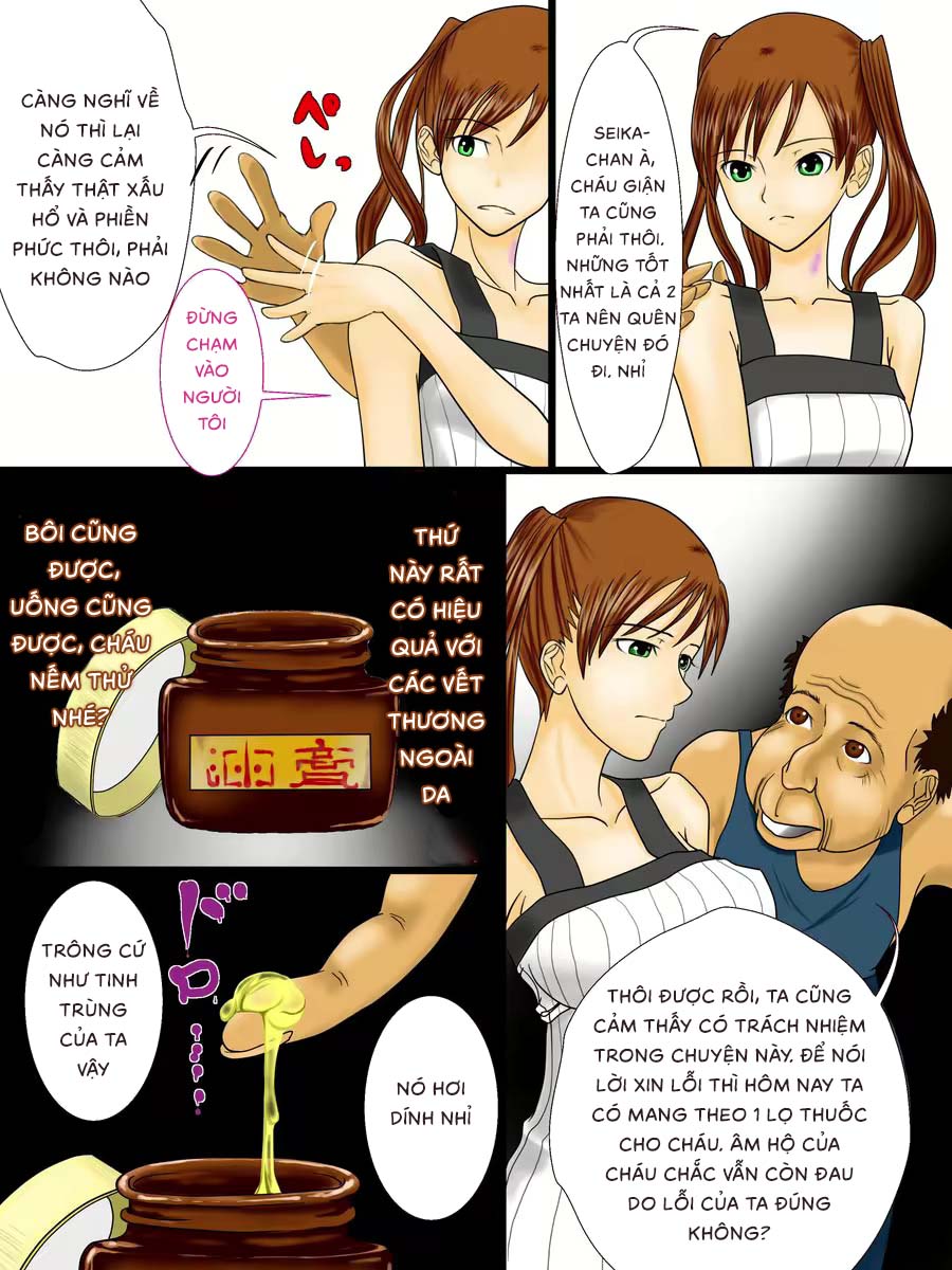 Đọc truyện hentai Hanakutashi owari ~Kareshi no Sofu ni Tegome ni Sareta Watashi~ - Chap 3 + 4 - End phần 1.