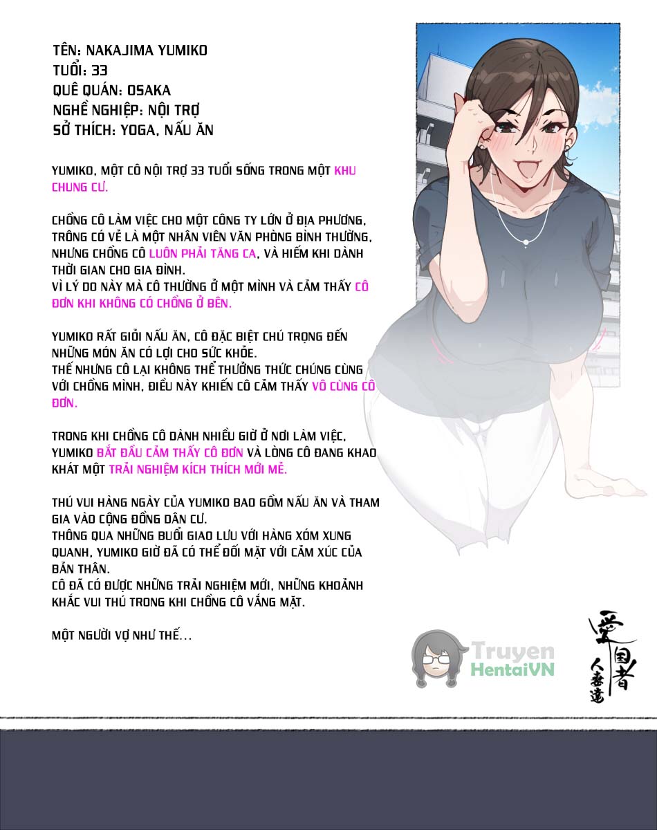 Đọc truyện hentai Vợ mới? Mẹ trẻ à? Người phụ nữ lấy chồng nước ngoài? Hoặc có thể. . . Bạn có muốn tôi? Phụ nữ đã kết hôn - Chap 5 - Nakajima_Yumiko