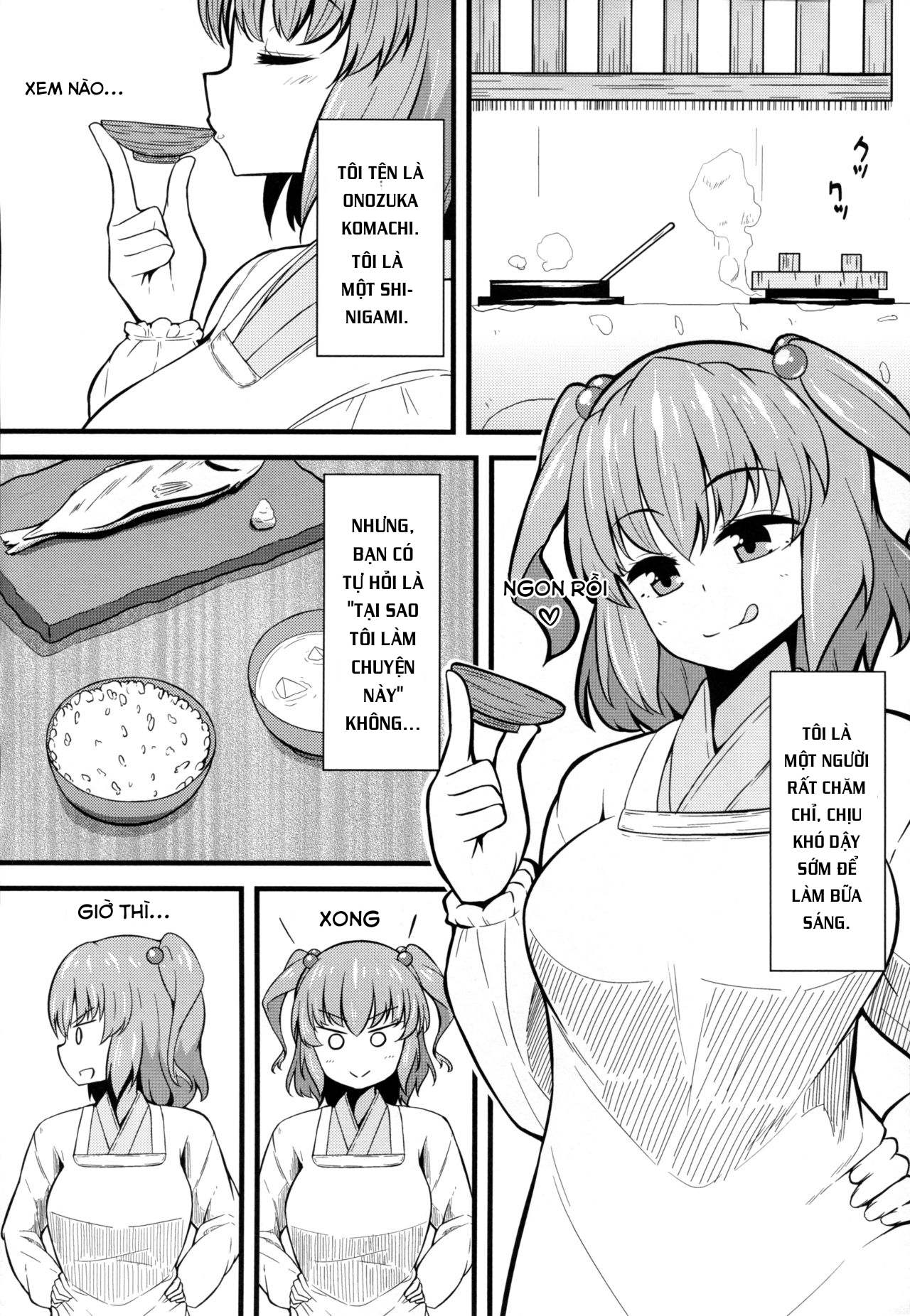 Đọc truyện hentai LOVE KOMACHI (Touhou Project) - Oneshot