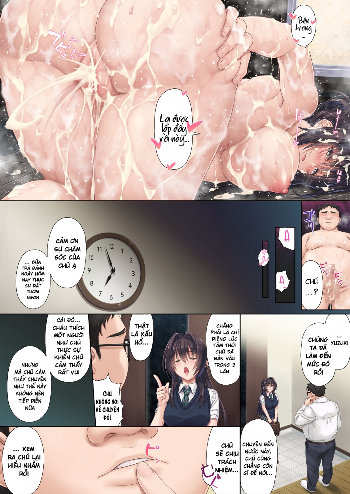 Đọc truyện hentai Musume no Class no Iinchou wa Papa ga Hoshii Rashii - Oneshot