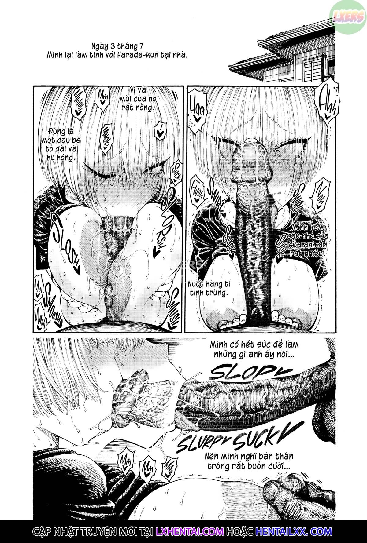 Đọc truyện hentai Ngày qua ngày - Chap 7 - Manas Diary