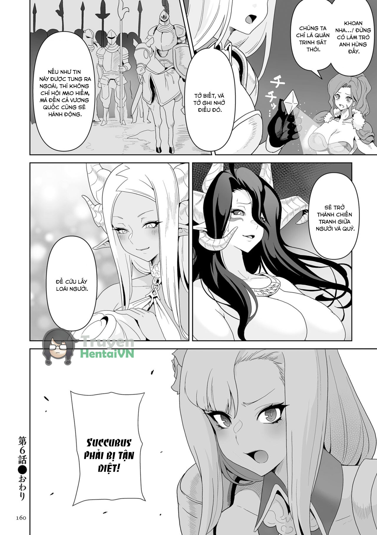 Đọc truyện hentai Vương quốc Succubus thèm bú - Chap 6