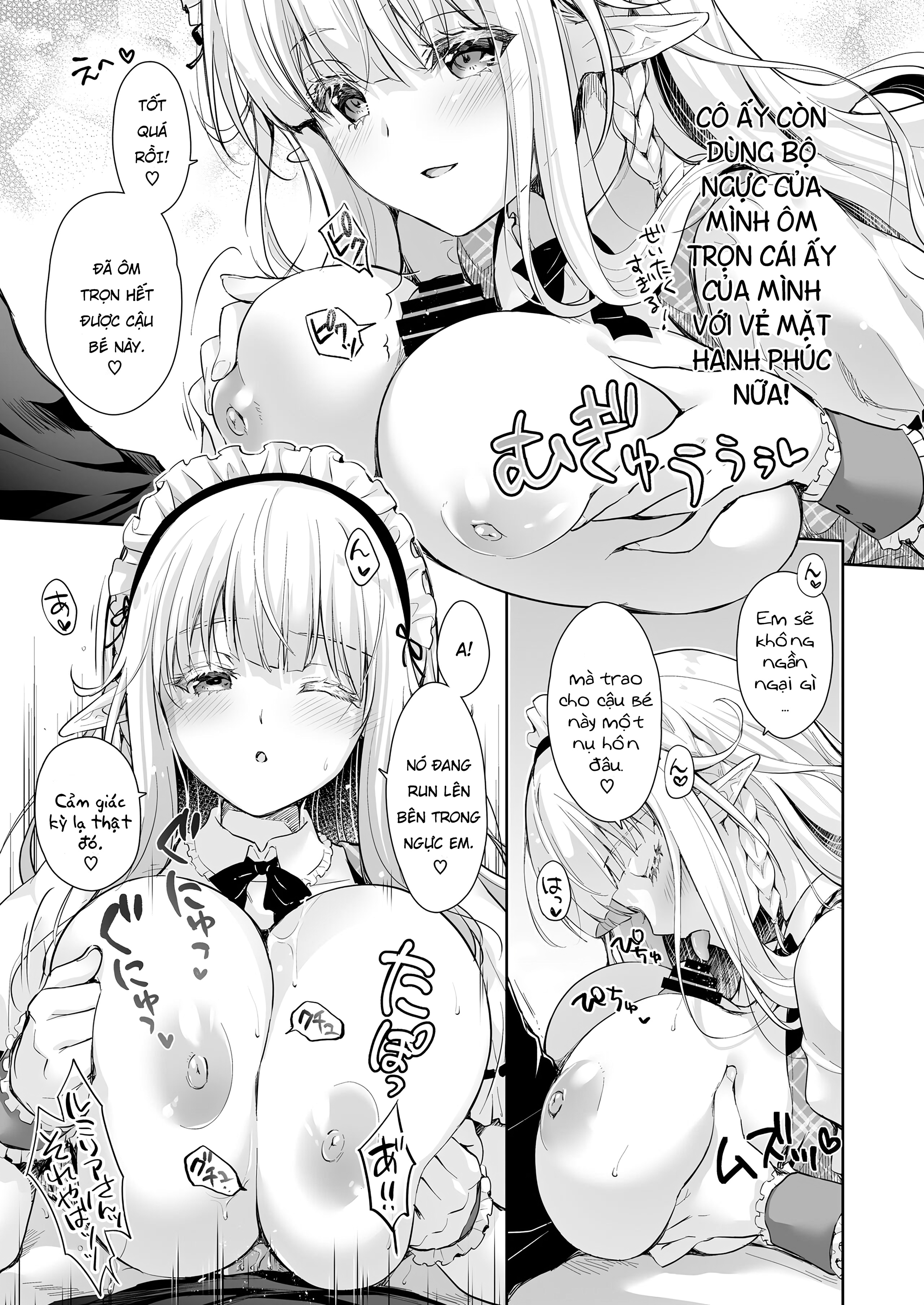 Đọc truyện hentai OtaCir no Elf Hime - Chap 3