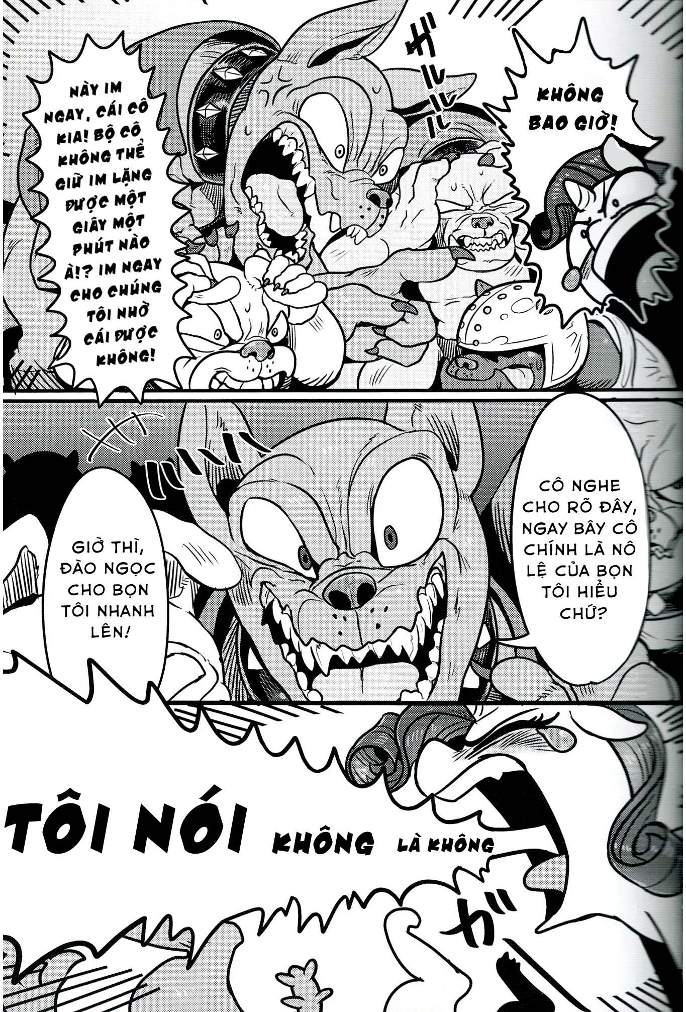 Đọc truyện hentai Một buổi sếch giữa ngựa và chó - Oneshot