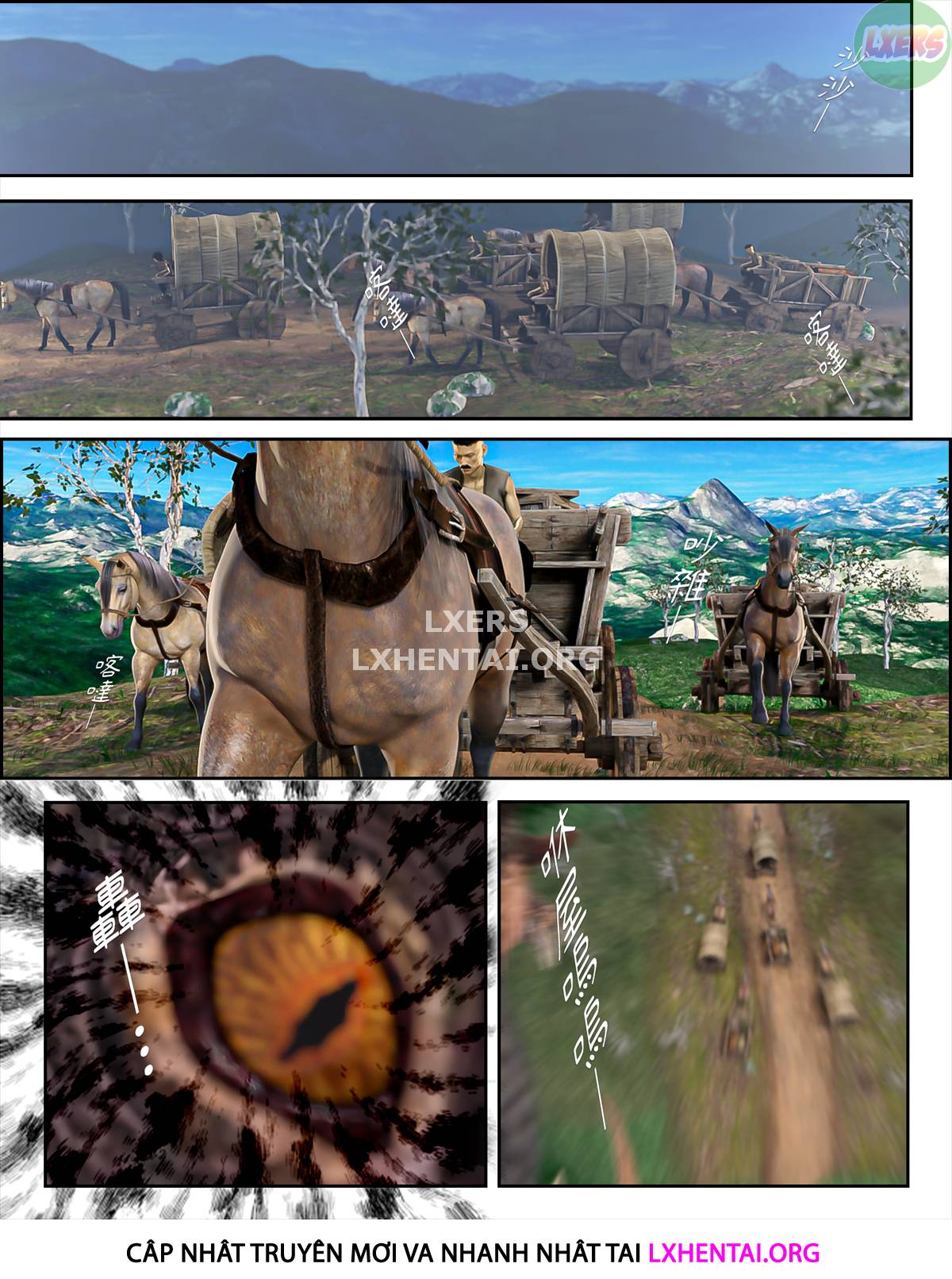 Đọc truyện hentai The Rose Fall Into Darkness - Chap 4