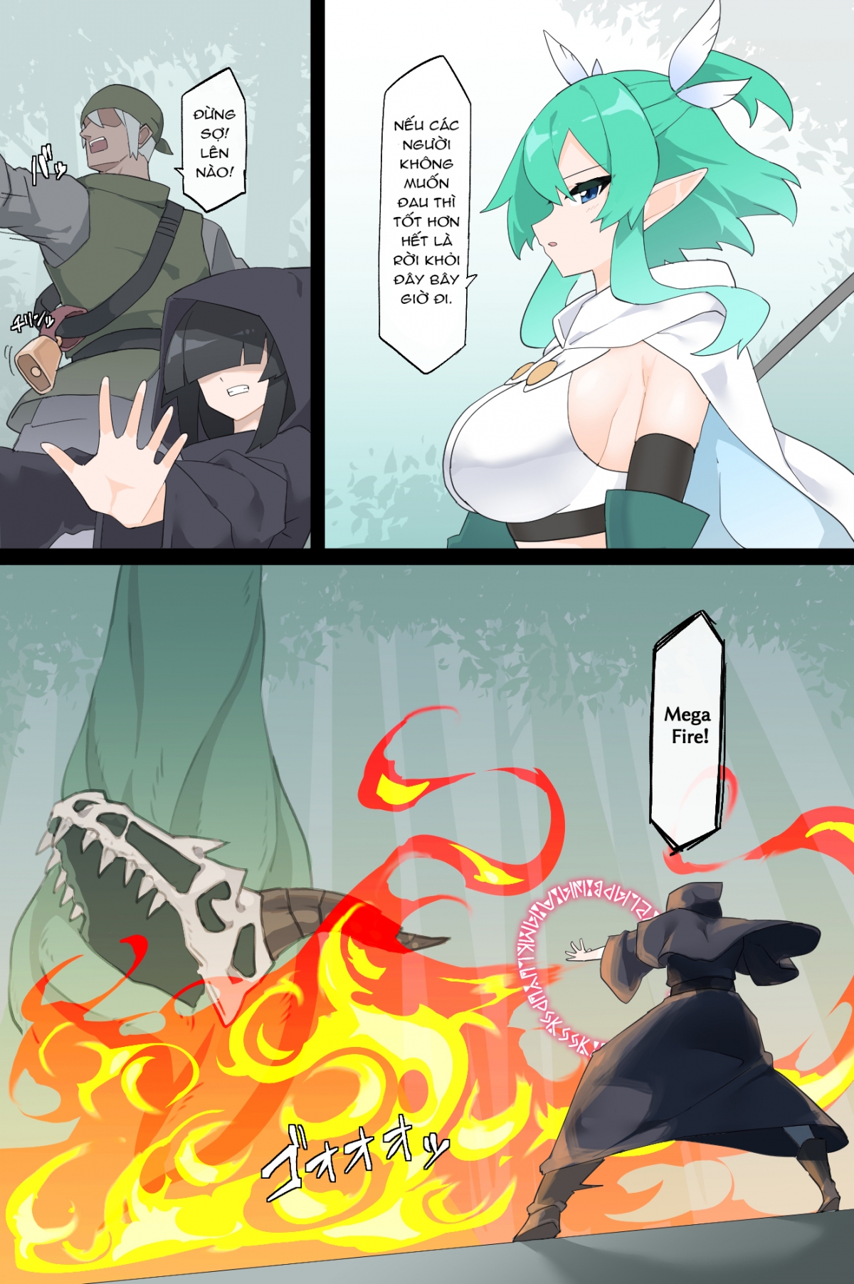 Đọc truyện hentai Guild bắt cóc và người bảo hộ khu rừng - Oneshot