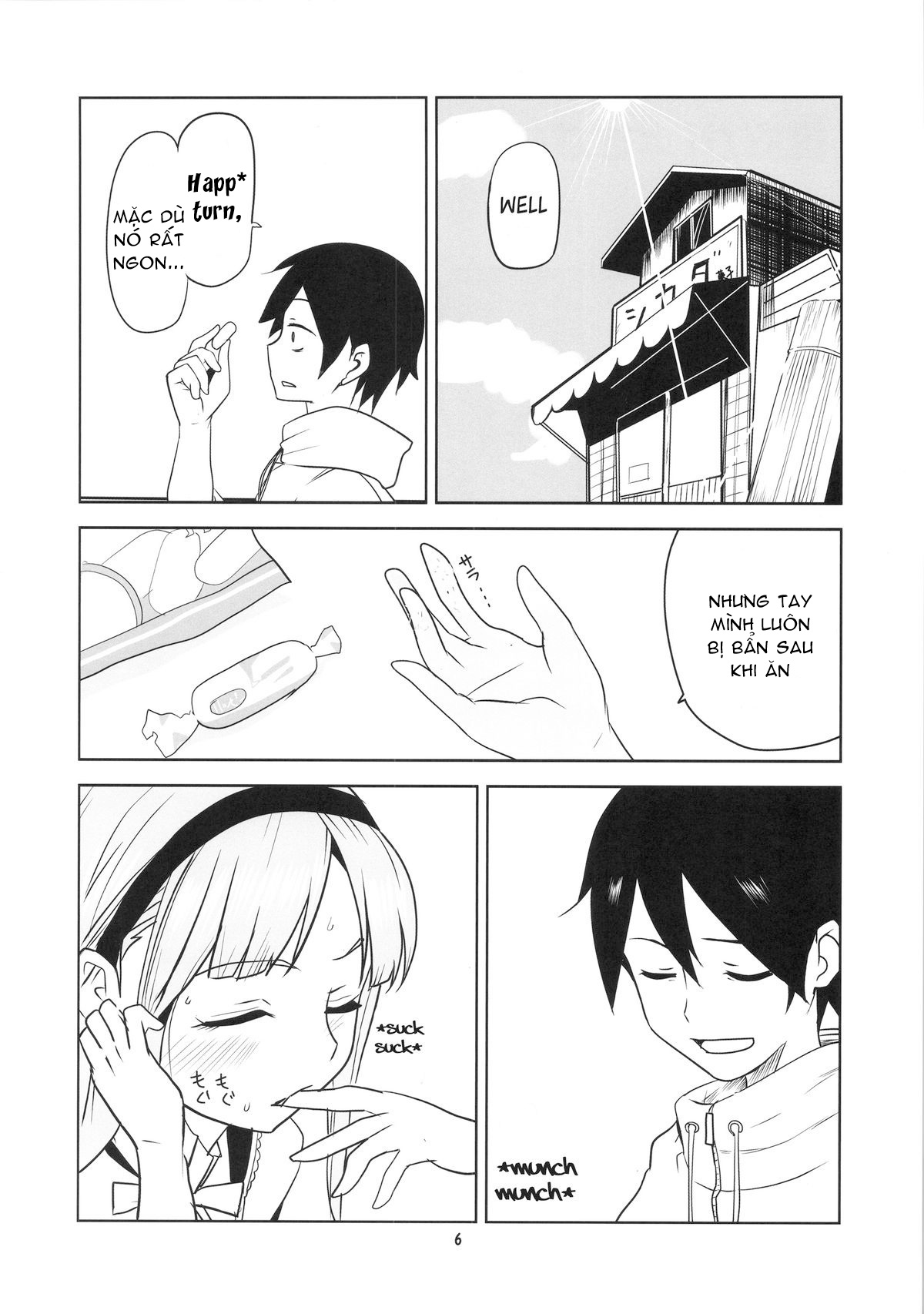 Đọc truyện hentai Dagashi Chichi - Chap 2