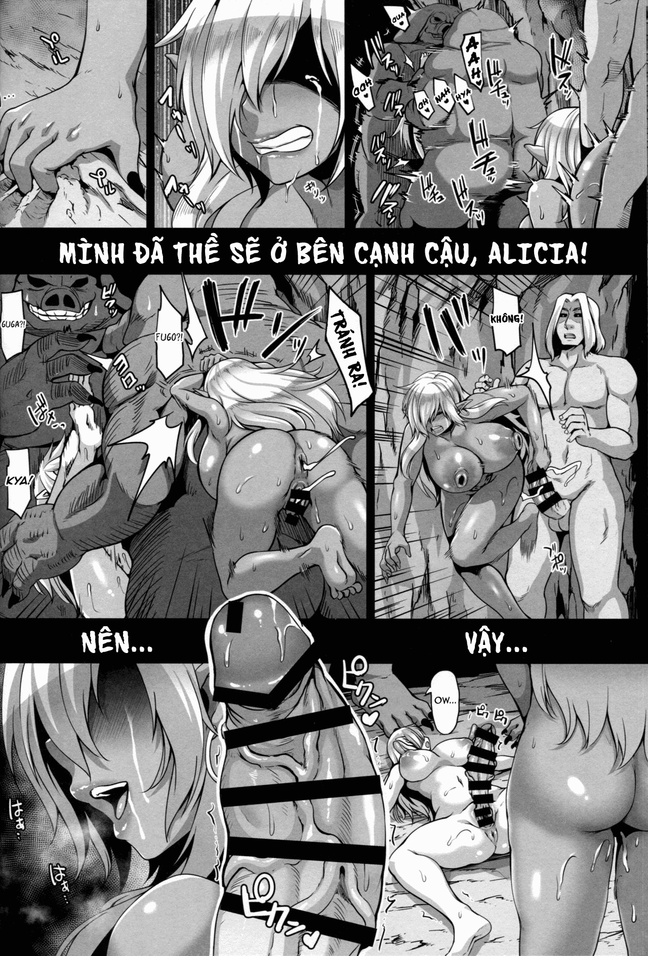 Đọc truyện hentai Reishuu No Dark Elf - Chap 3 - [END]