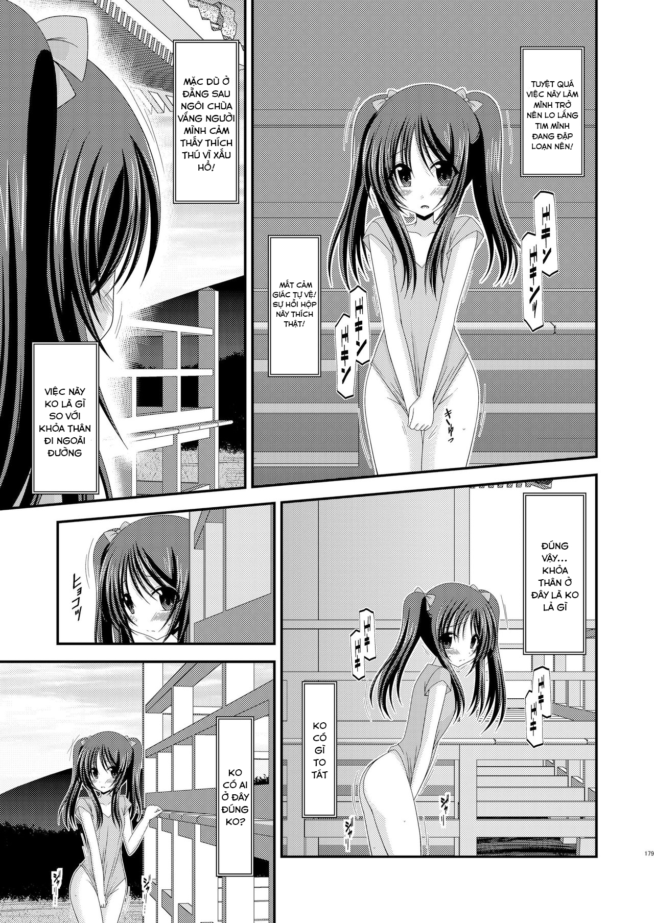 Đọc truyện hentai Cô gái thích khoả thân - Ngoại truyện 1: Thủ dâm ở chùa