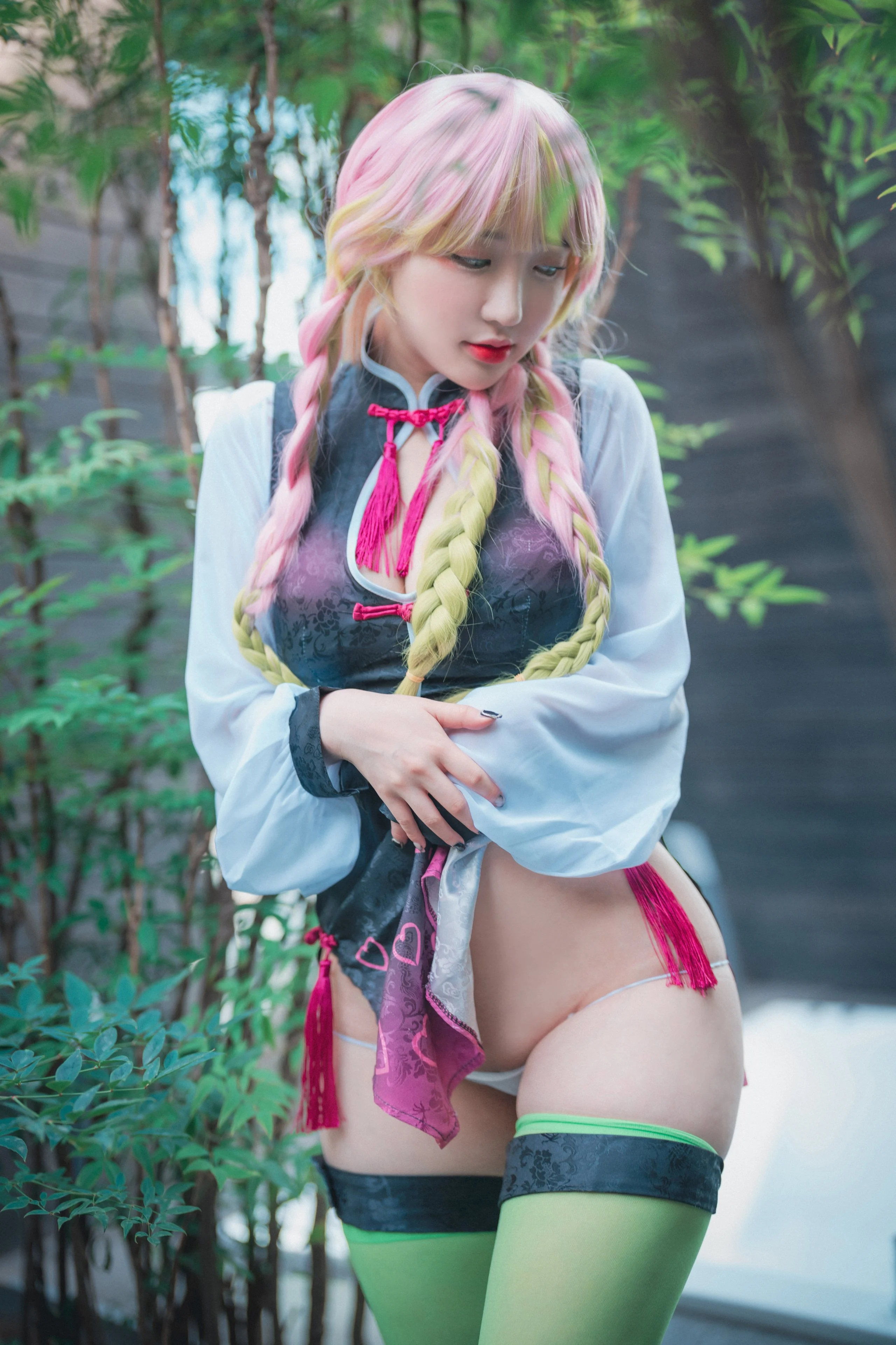 Đọc truyện hentai Tuyển tập Albums siêu phẩm Cosplay - Chap 676 - [DJAWA] YeEun - MITSURI The Demon Slayer