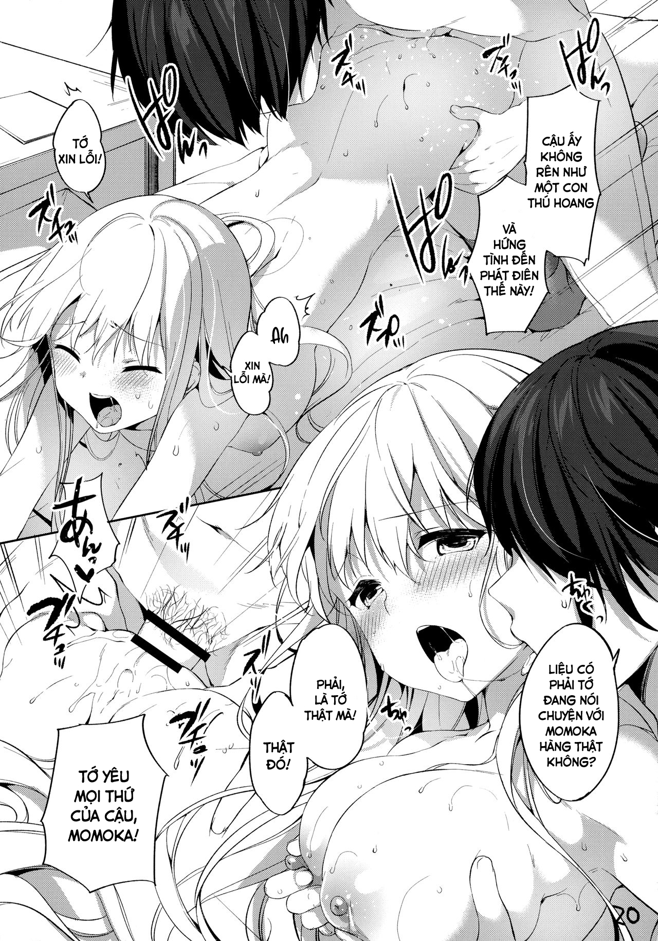 Đọc truyện hentai Kimi to Tsunagaritai - Oneshot