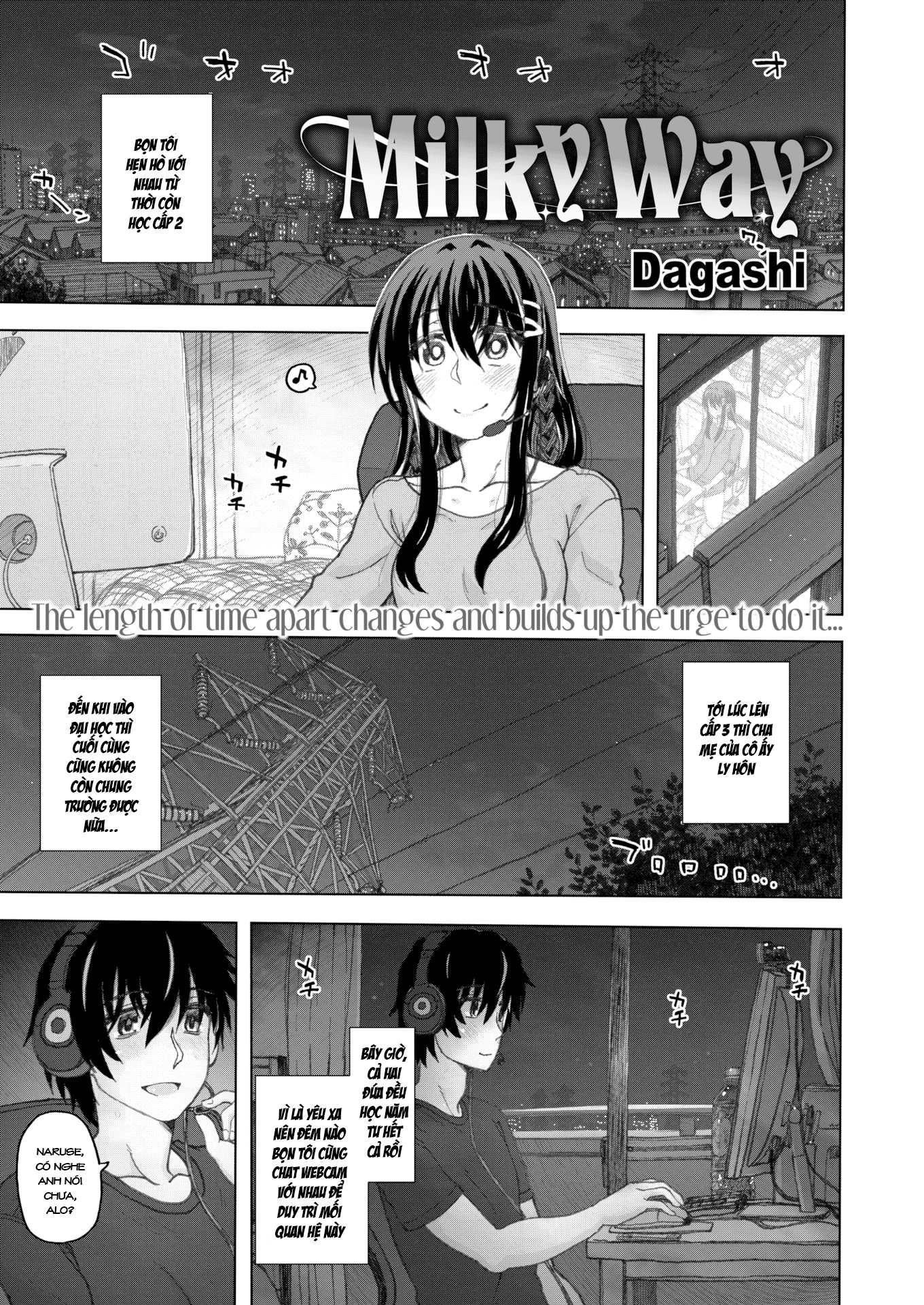 Đọc truyện hentai Milky Way - Oneshot