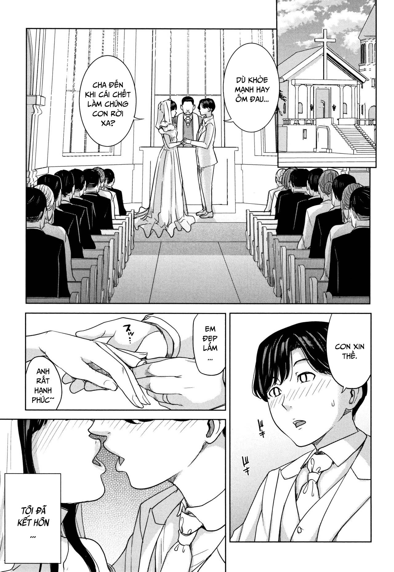 Đọc truyện hentai Kanojo no Mama to Deaikei de - Chap 3