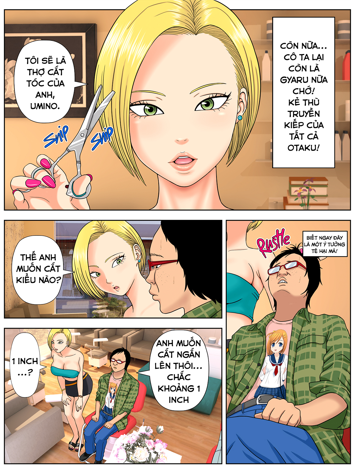 Đọc truyện hentai FUCK OR DIE - Chap 2: Salon thiên đường~