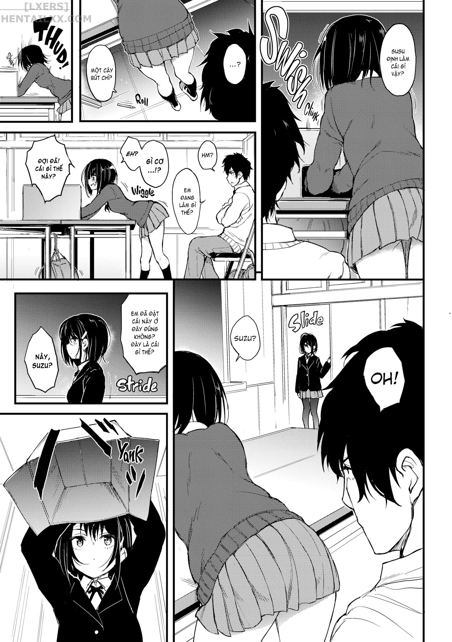 Đọc truyện hentai Lovely - Chap 1 - Climax Miki-chan + Kaede & Suzu