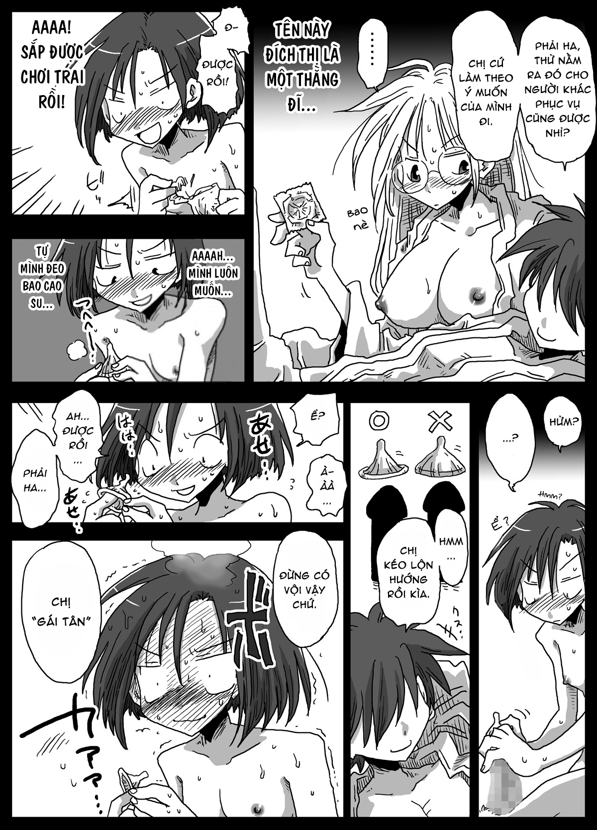 Đọc truyện hentai Thế giới đảo lộn về quan niệm giới tính - Chap 3