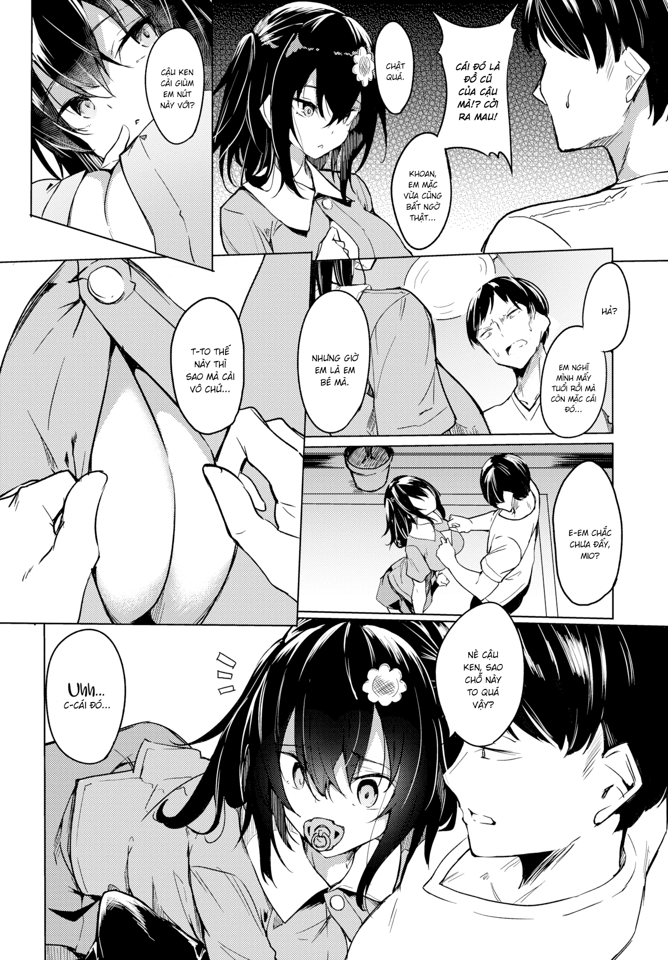 Đọc truyện hentai Em Muốn Làm Em Bé - Oneshot