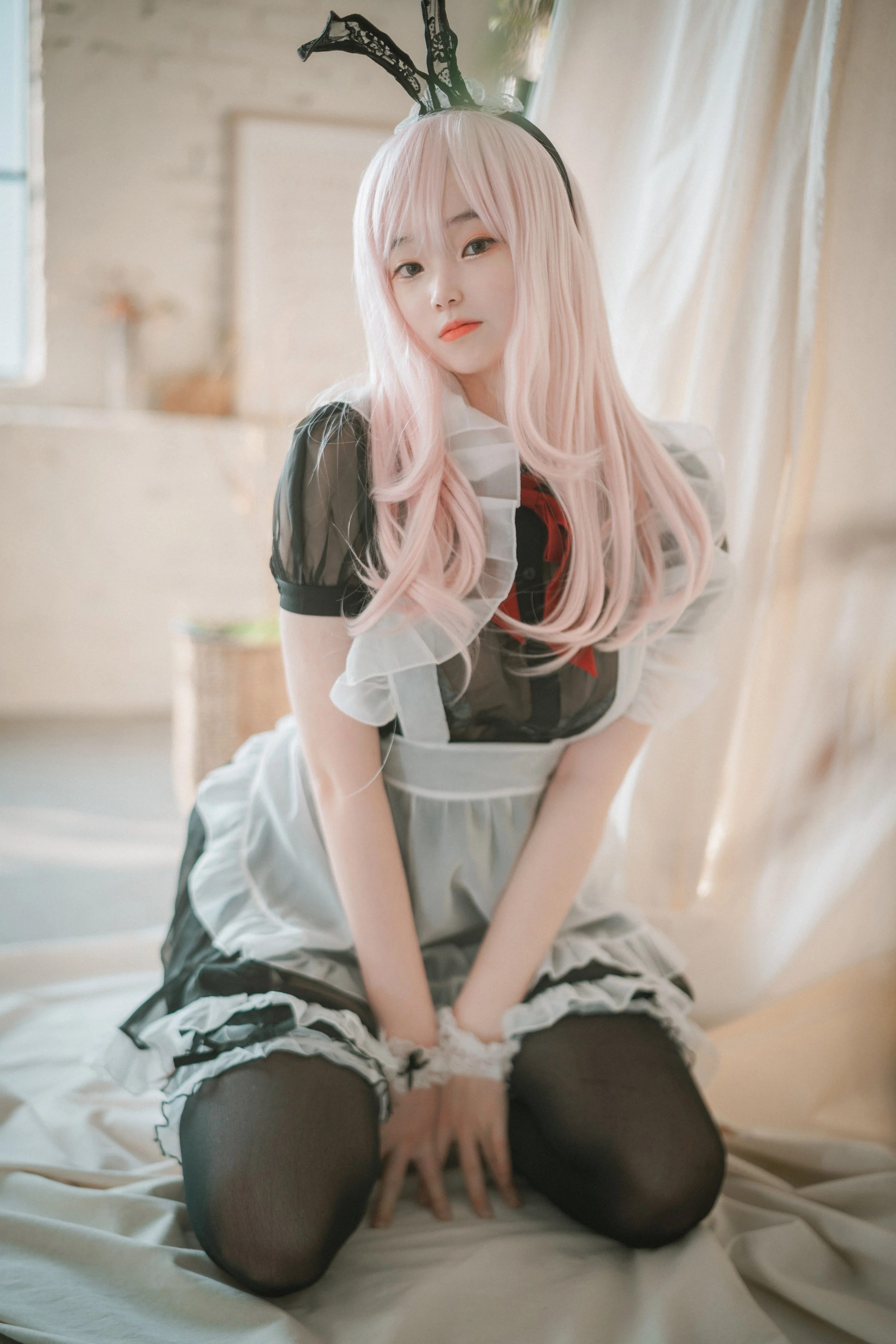 Đọc truyện hentai Tuyển tập Albums siêu phẩm Cosplay - Chap 768 - [DJAWA] Bambi - Sheer Bunny Maid