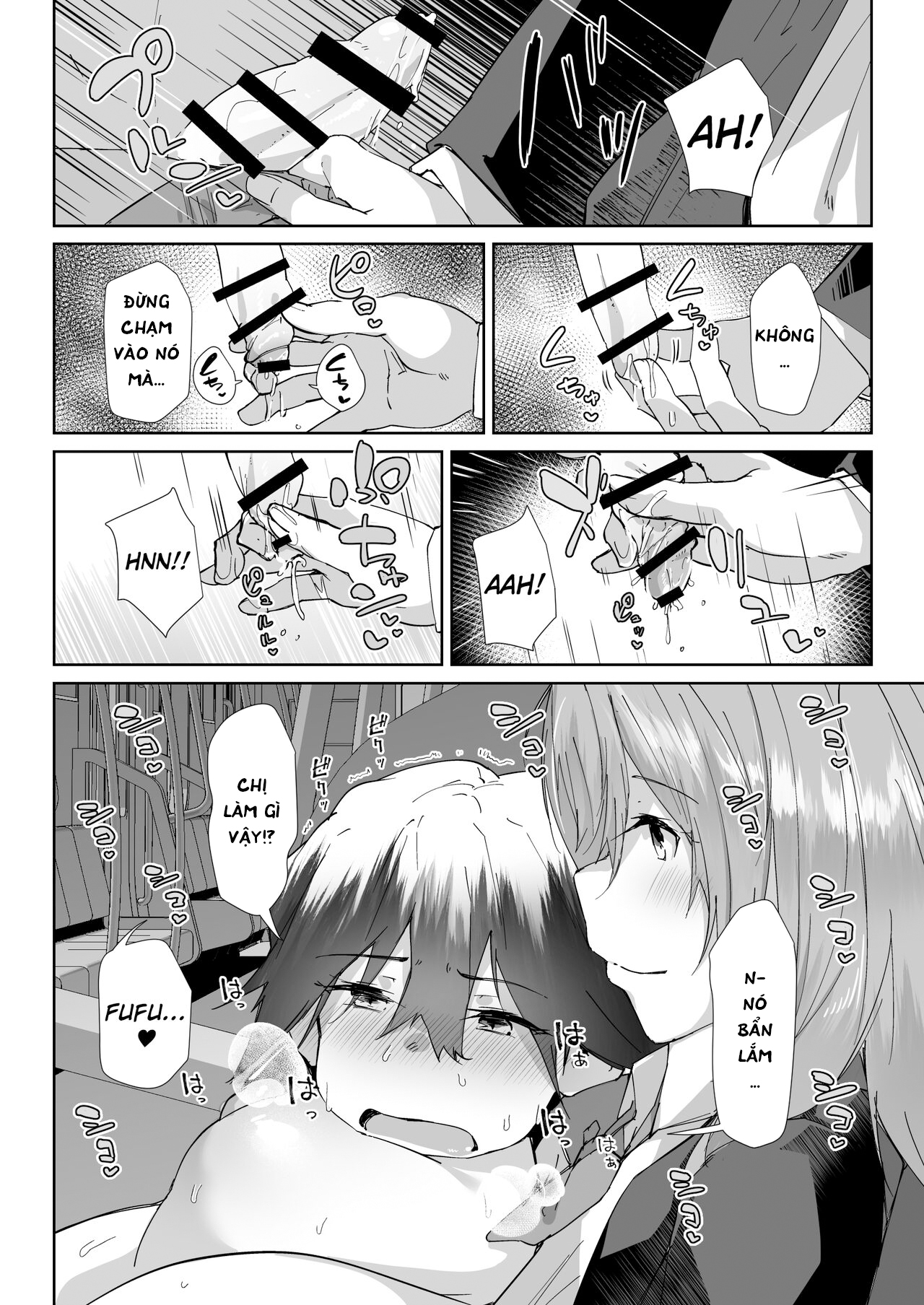 Đọc truyện hentai Pregnant JK Preys on Shota that Sat in Priority Seating - Oneshot