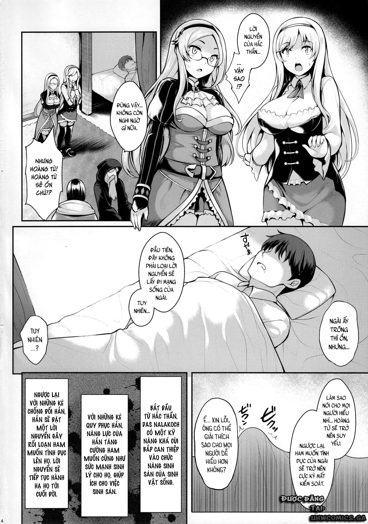 Đọc truyện hentai Motto Zuru no desu... Ouji - Oneshot