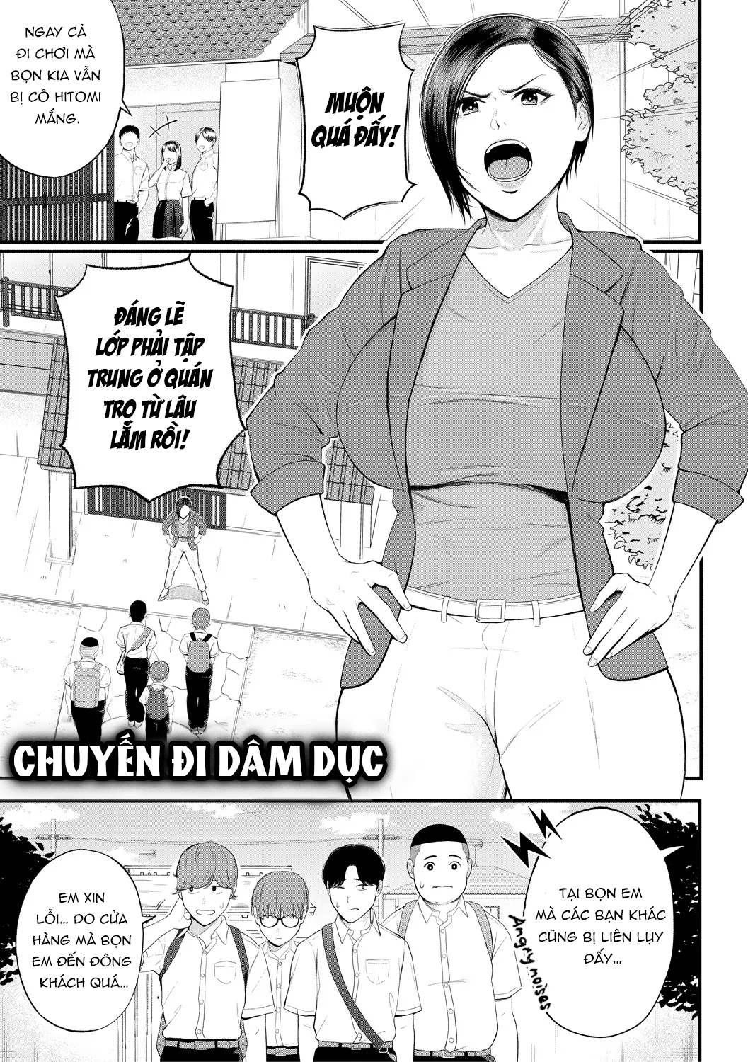 Đọc truyện hentai Yokujou Shugakuryokou - Oneshot