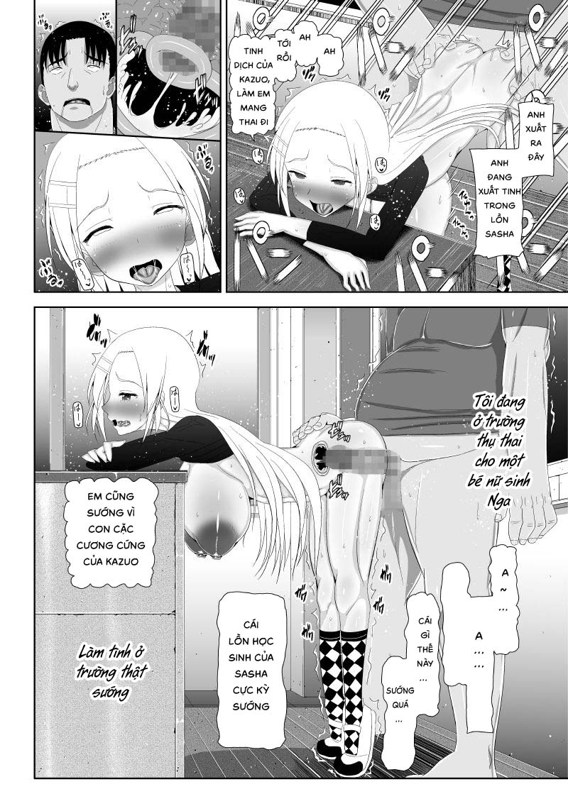 Đọc truyện hentai Loli Kyonyuu ni Yoroshiku Sou - Chap 8 + 9 - End.