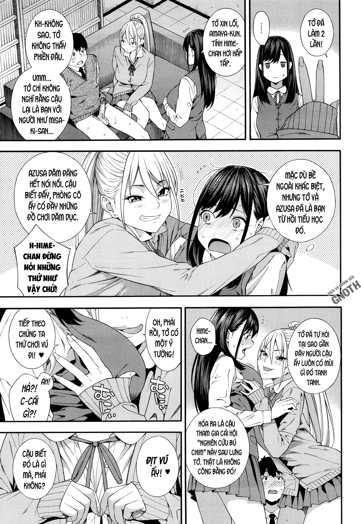 Đọc truyện hentai Phòng nghiên cứu Fallatio - Chap 2