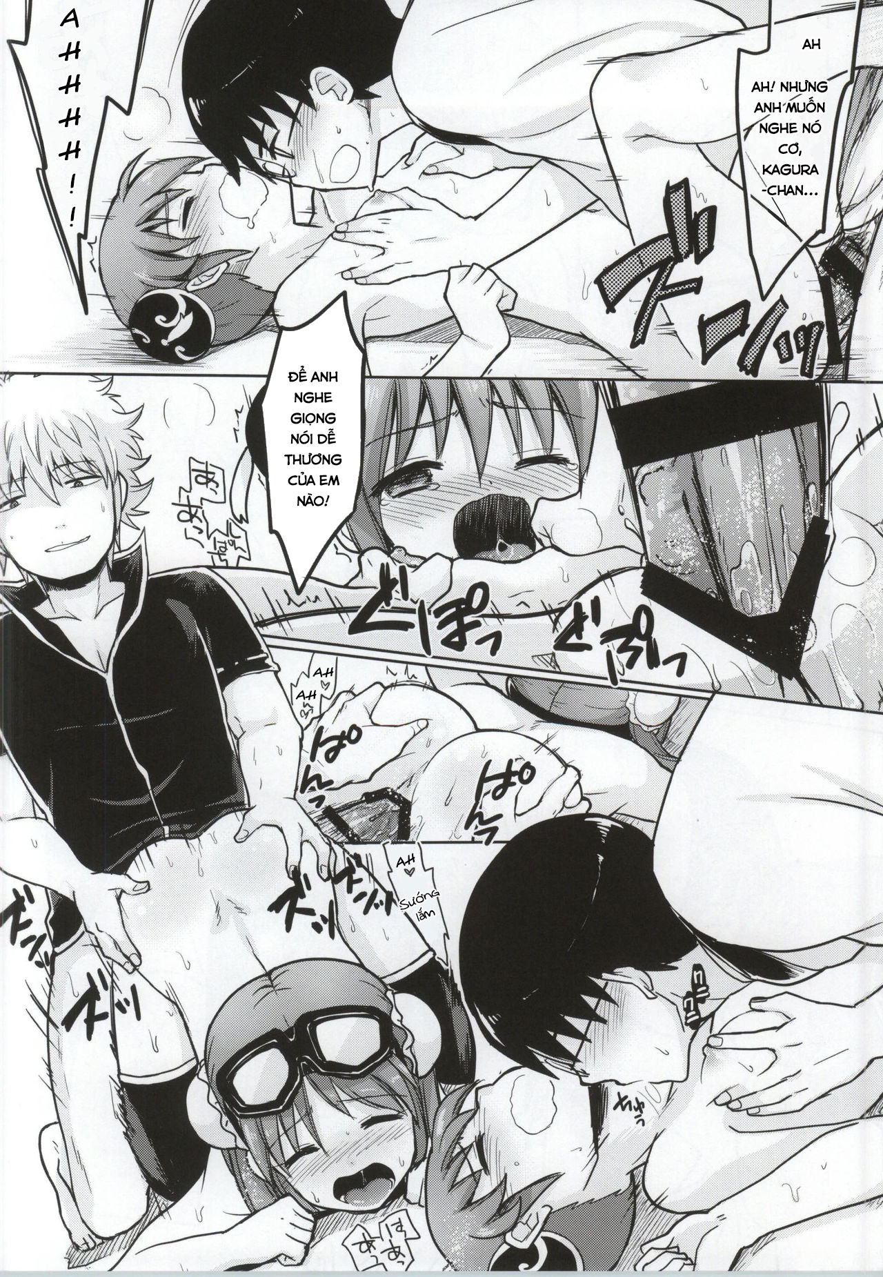 Đọc truyện hentai Yorozuya 4P - Oneshot