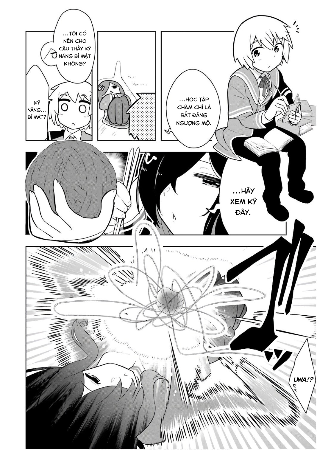 Đọc truyện hentai Tôi không có duyên với Bạch Ma Thuật, thế còn Hắc Ma Thuật thì sao? - Chap 5 [Buổi yến tiệc chào mừng!]