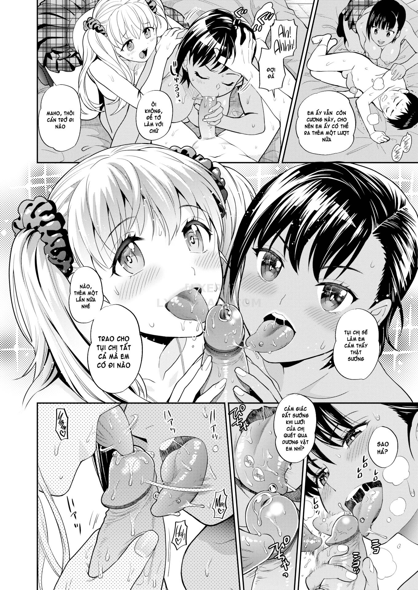 Đọc truyện hentai Doutei Otouto to Bitch Ane - Chap 1