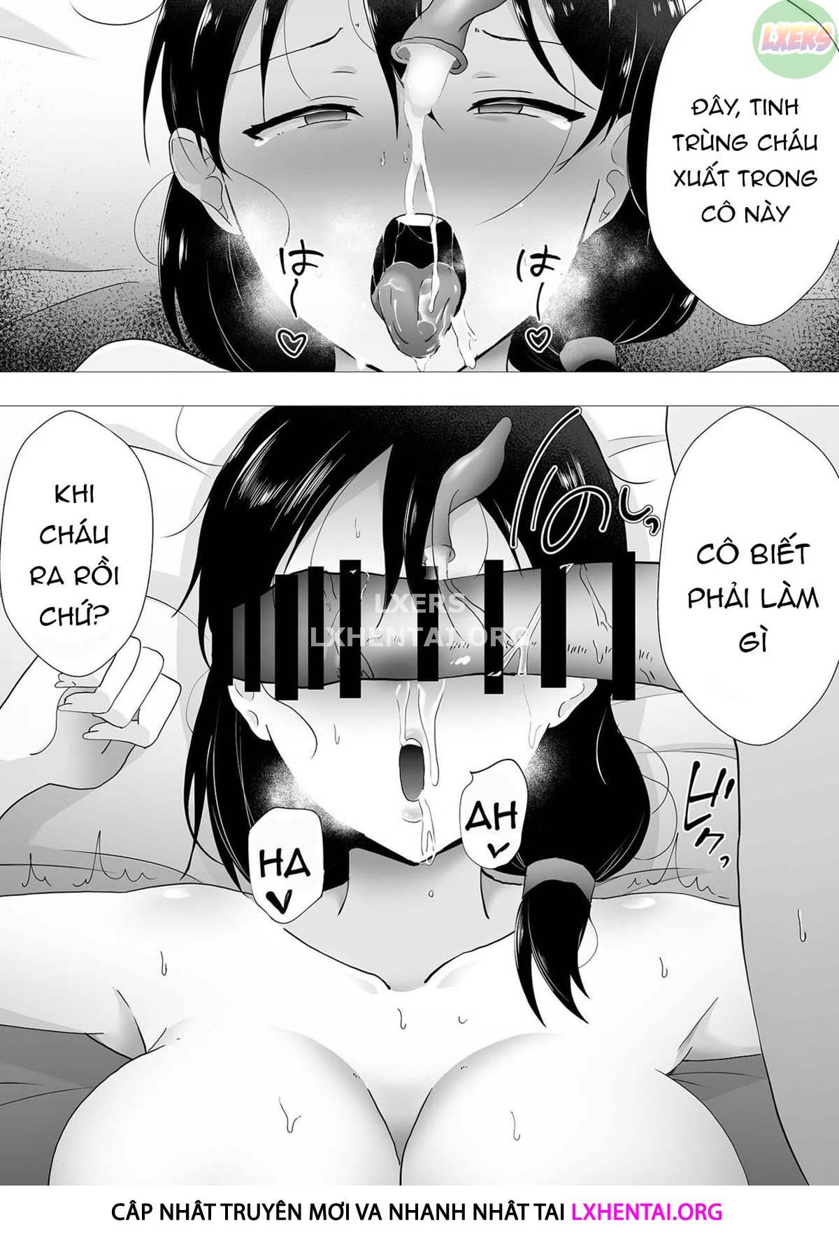Đọc truyện hentai Người mẹ yêu quý của tôi, cô bạn gái ngốc nghếch của tôi - Chap 2