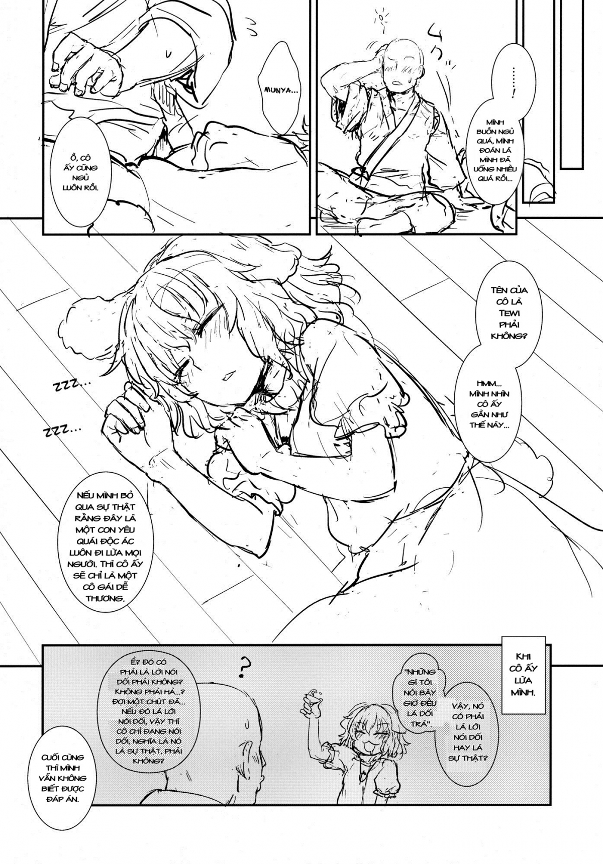 Đọc truyện hentai Tewi's Tale of the Bamboo Cutter - Oneshot