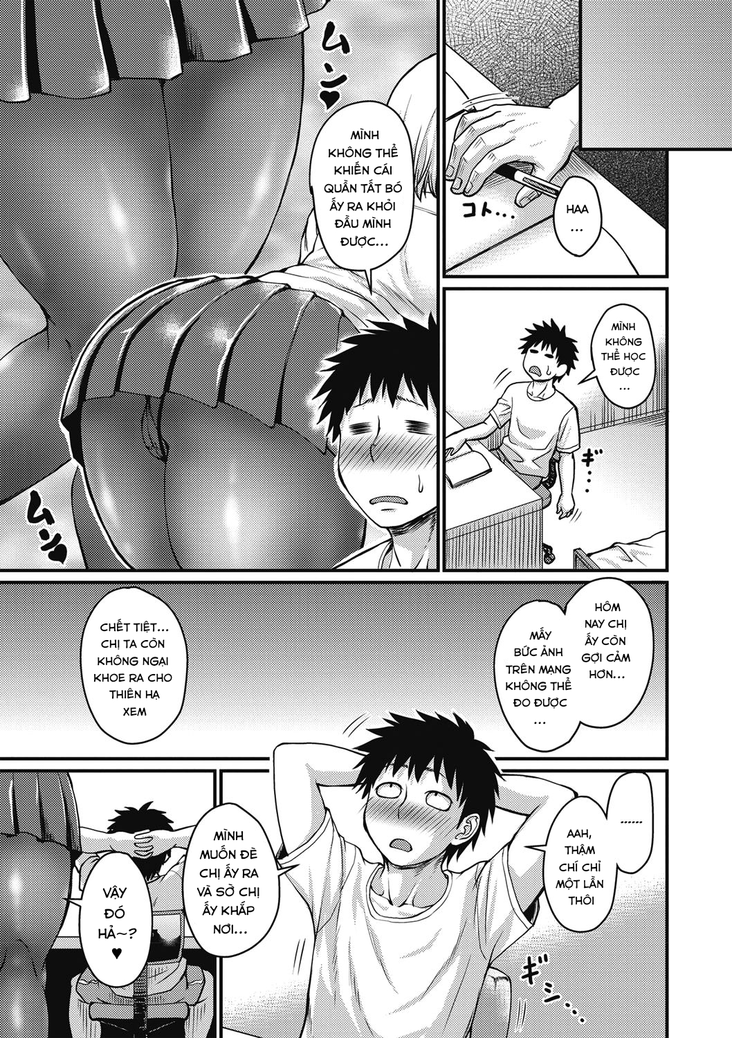 Đọc truyện hentai Nikkanteki Kuro Stocking Seikatsu - Chap 2 ( Hollowitch trans)