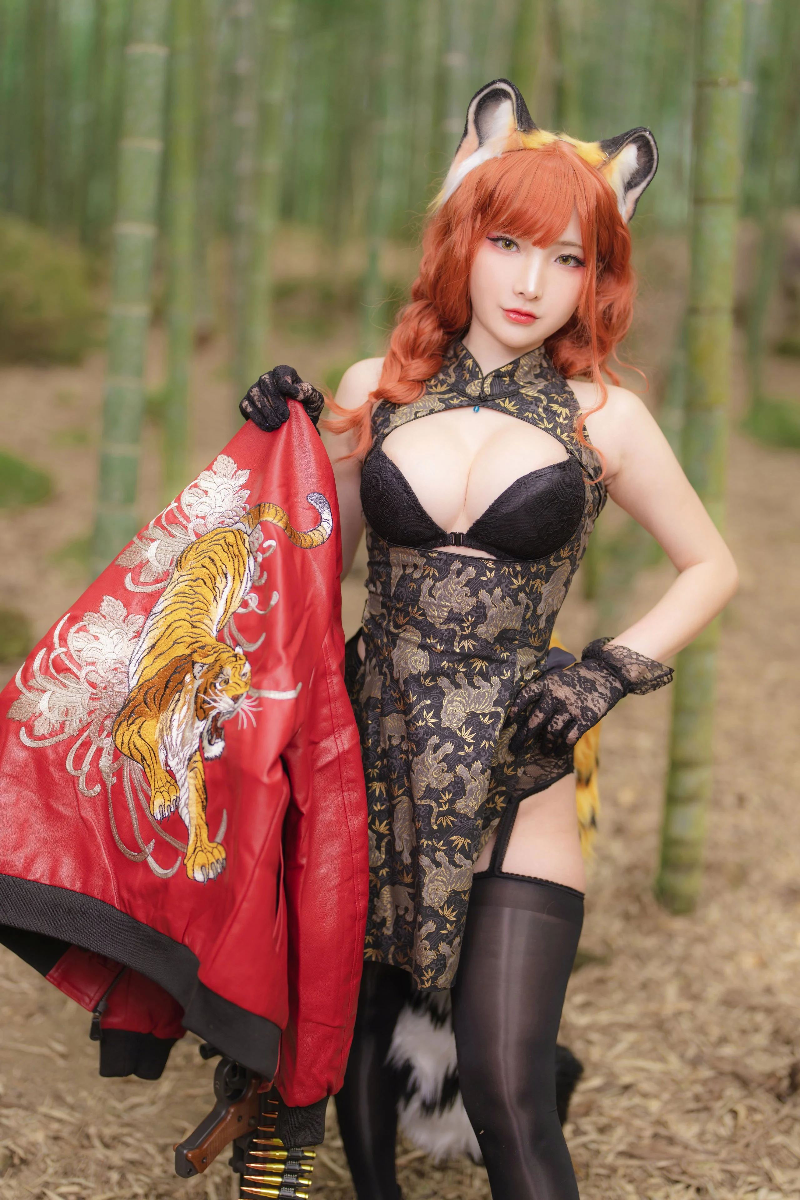 Đọc truyện hentai Tuyển tập Albums siêu phẩm Cosplay - Chap 641 - [Fantasy Factory] Tiger CheongSam
