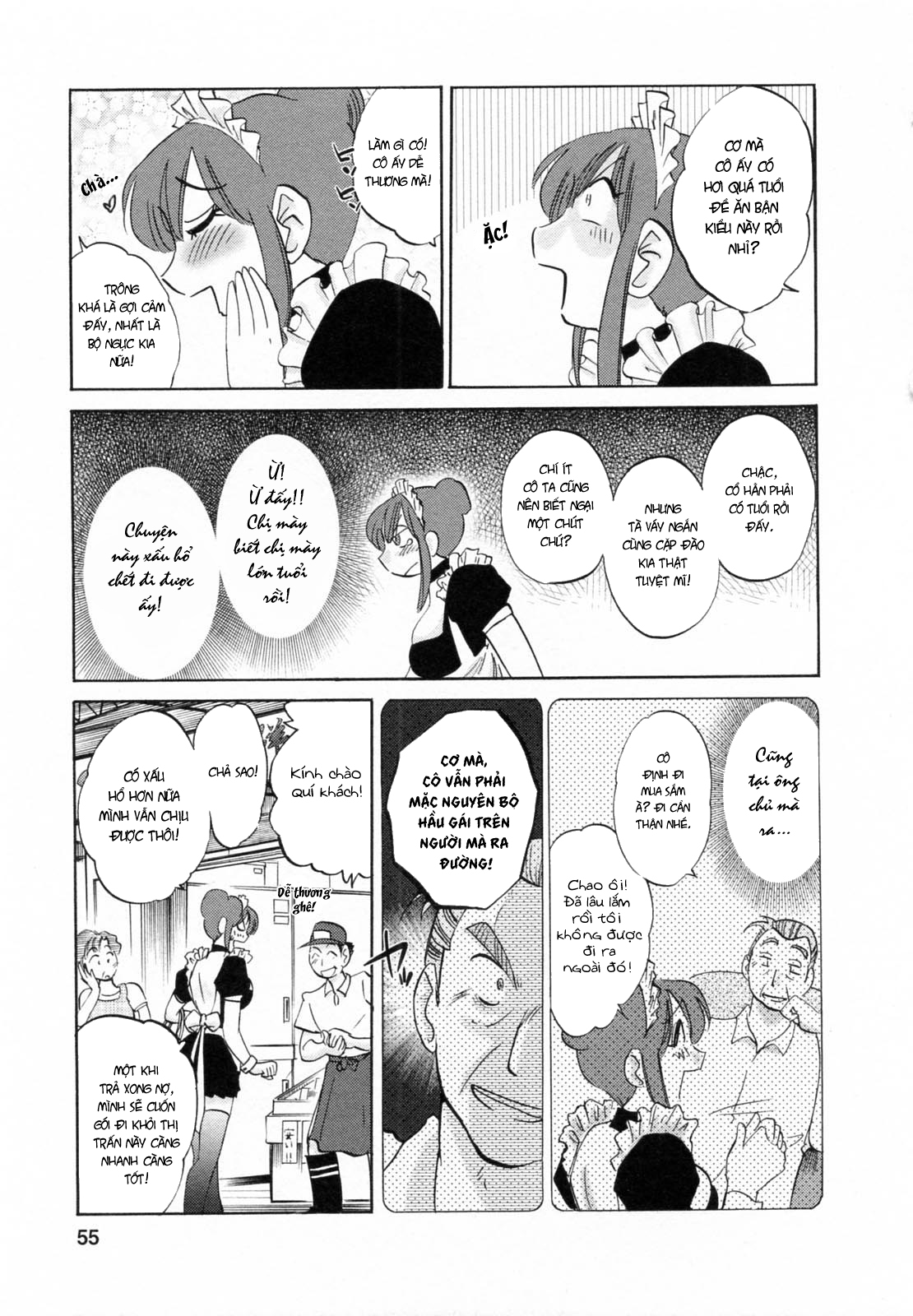 Đọc truyện hentai Maid No Mitsuko-San Vol.1 - Chap 3