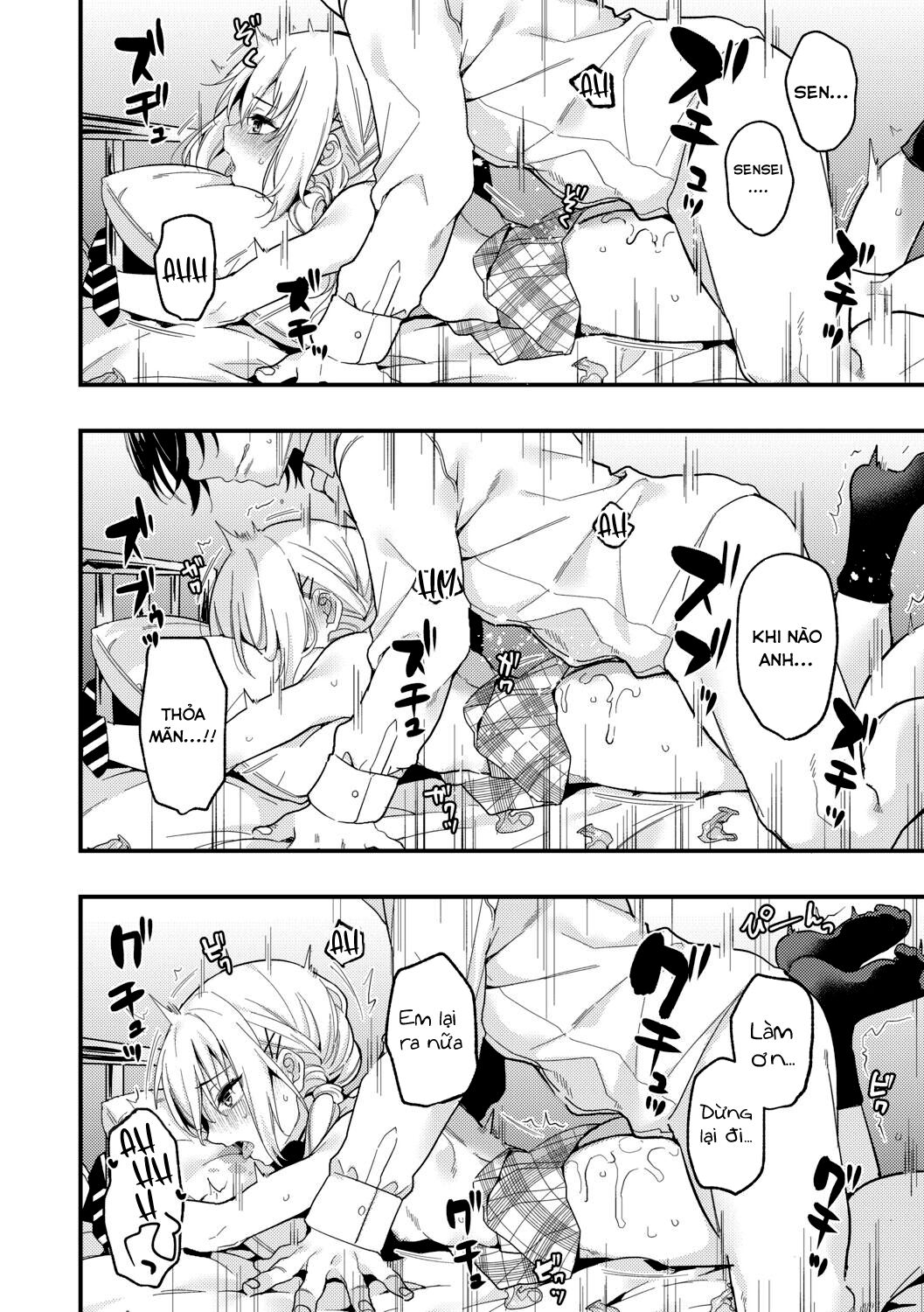 Đọc truyện hentai Đừng bỏ cuộc, sensei! - Oneshot