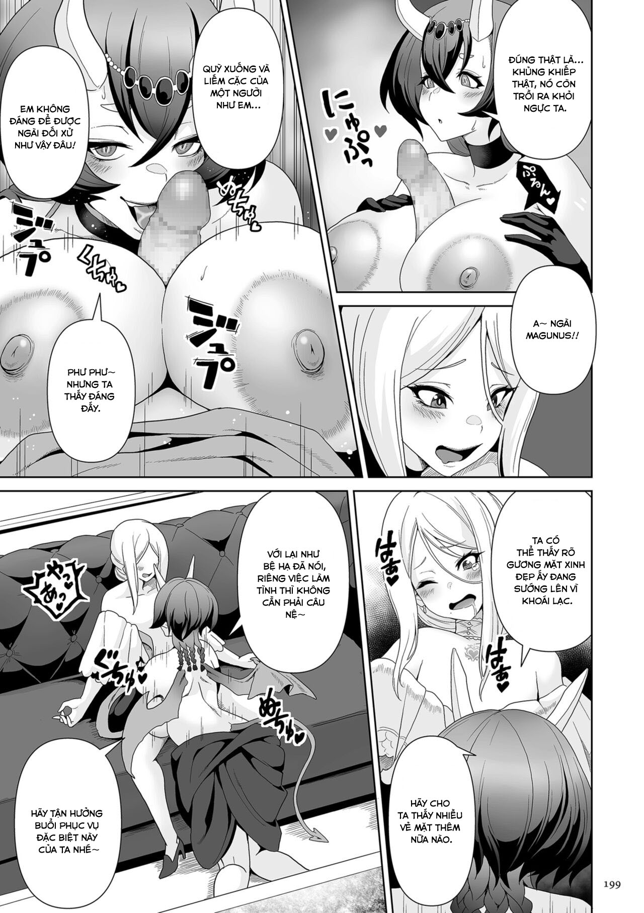Đọc truyện hentai Vương quốc Succubus thèm bú - Chap 8