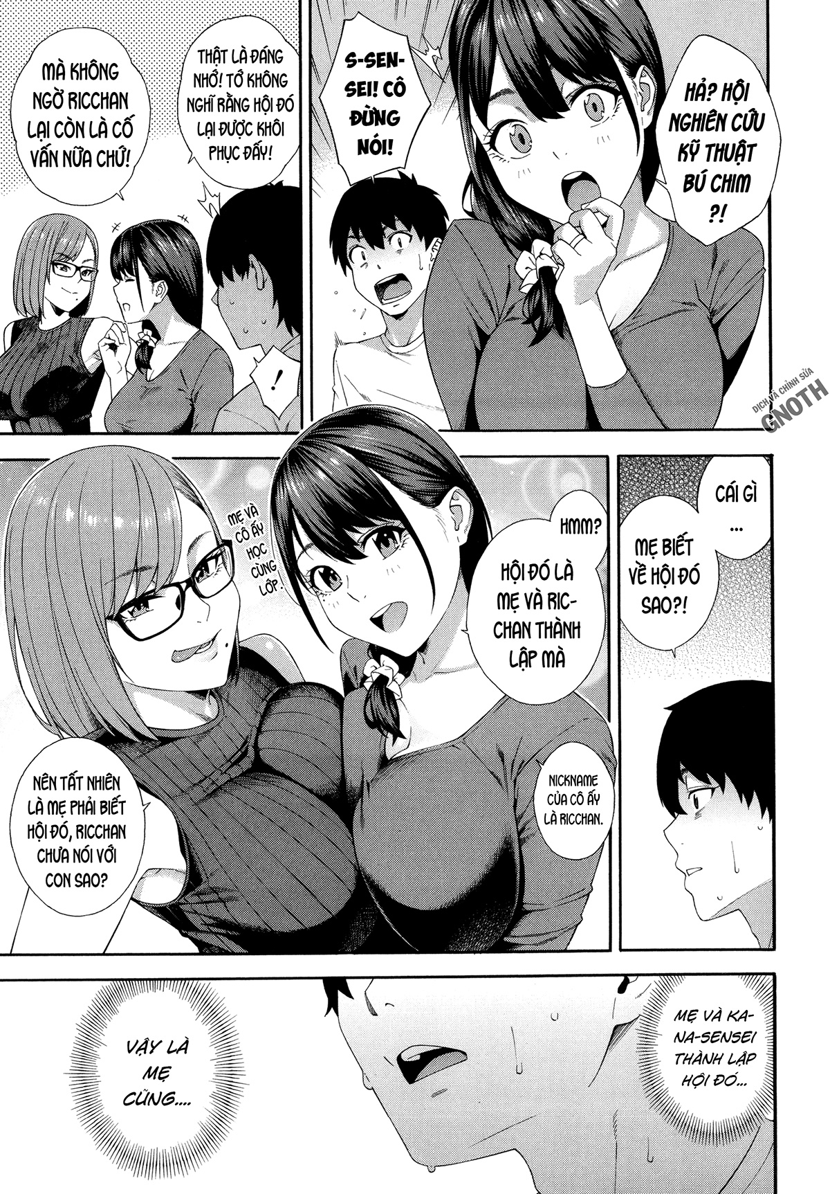 Đọc truyện hentai Phòng nghiên cứu Fallatio - Chap 4