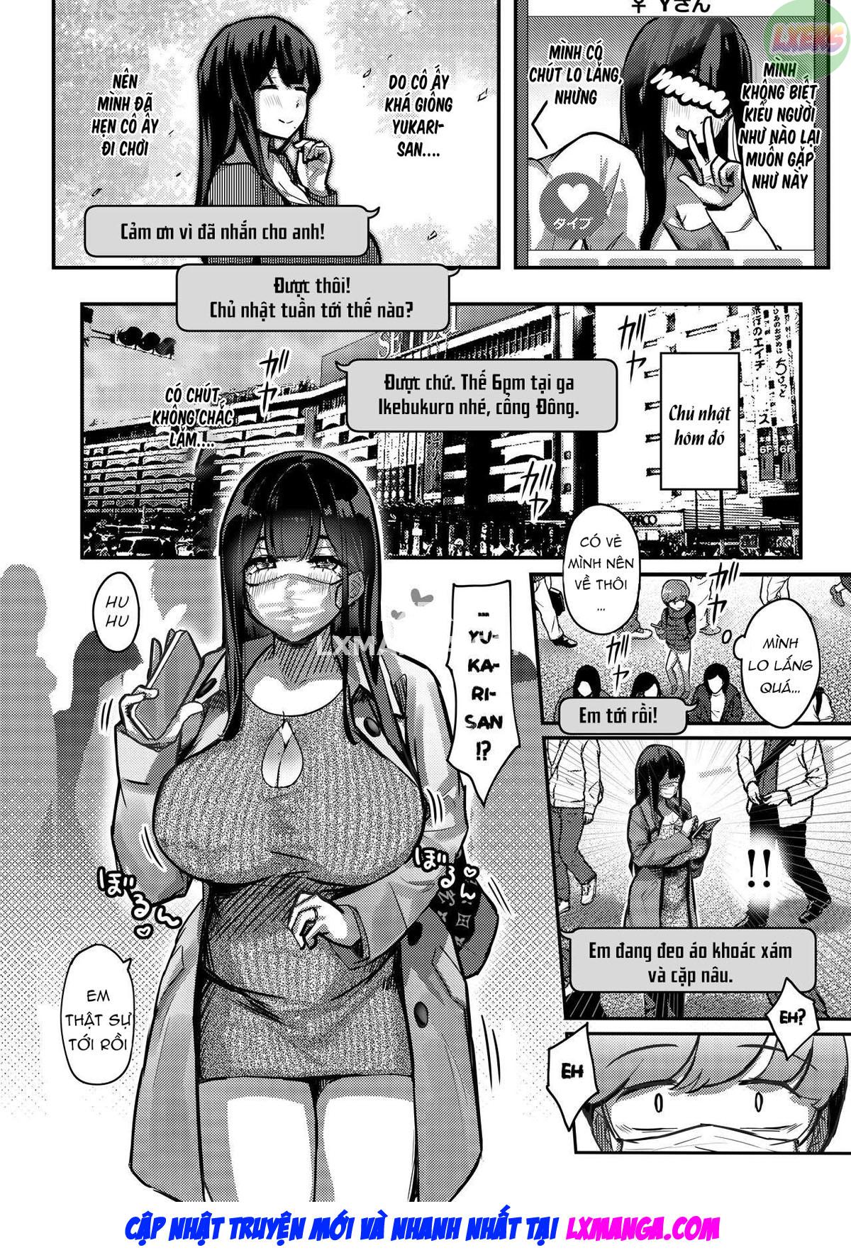 Đọc truyện hentai Otonari-San No Muchimuchi Wakazuma To Matching Shichatta Hanashi - Oneshot
