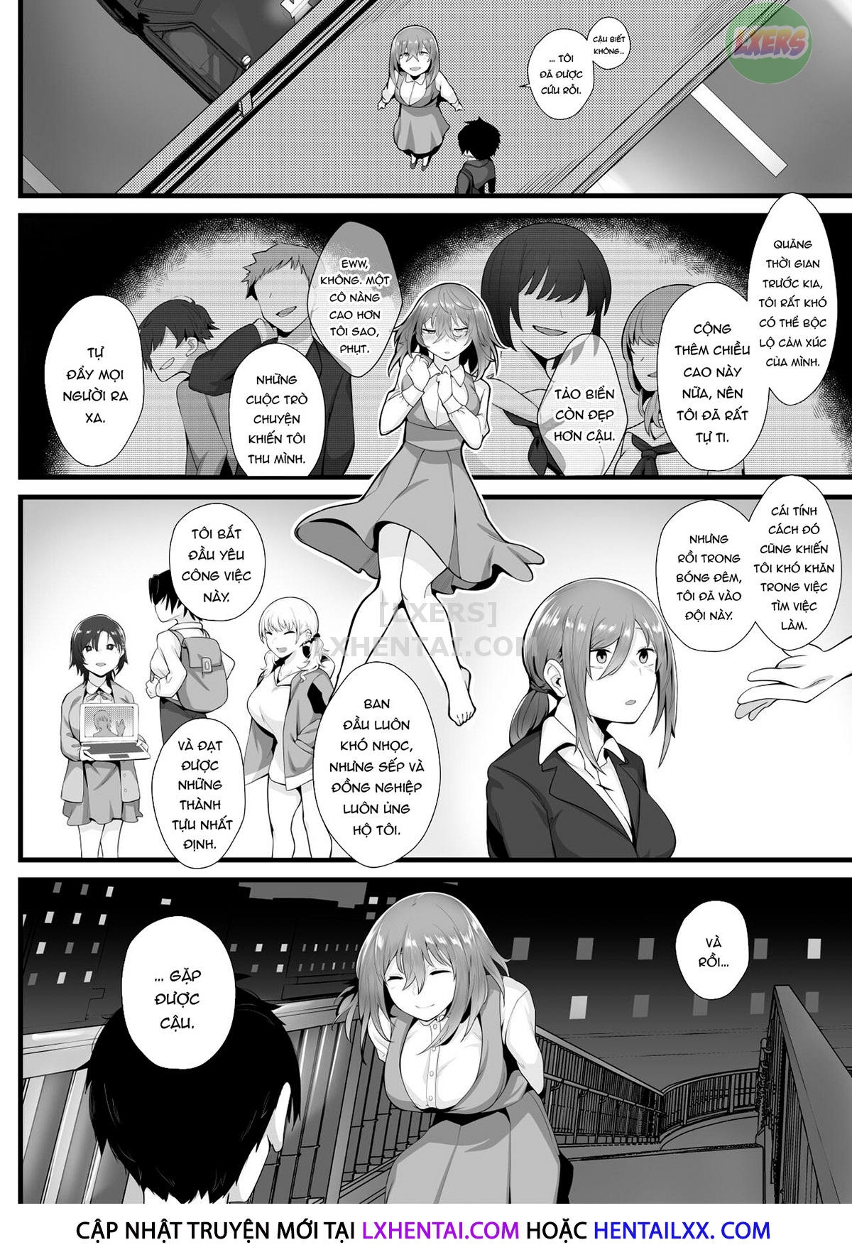 Đọc truyện hentai Tight Edging From A Tall Girl Of Few Words - Oneshot