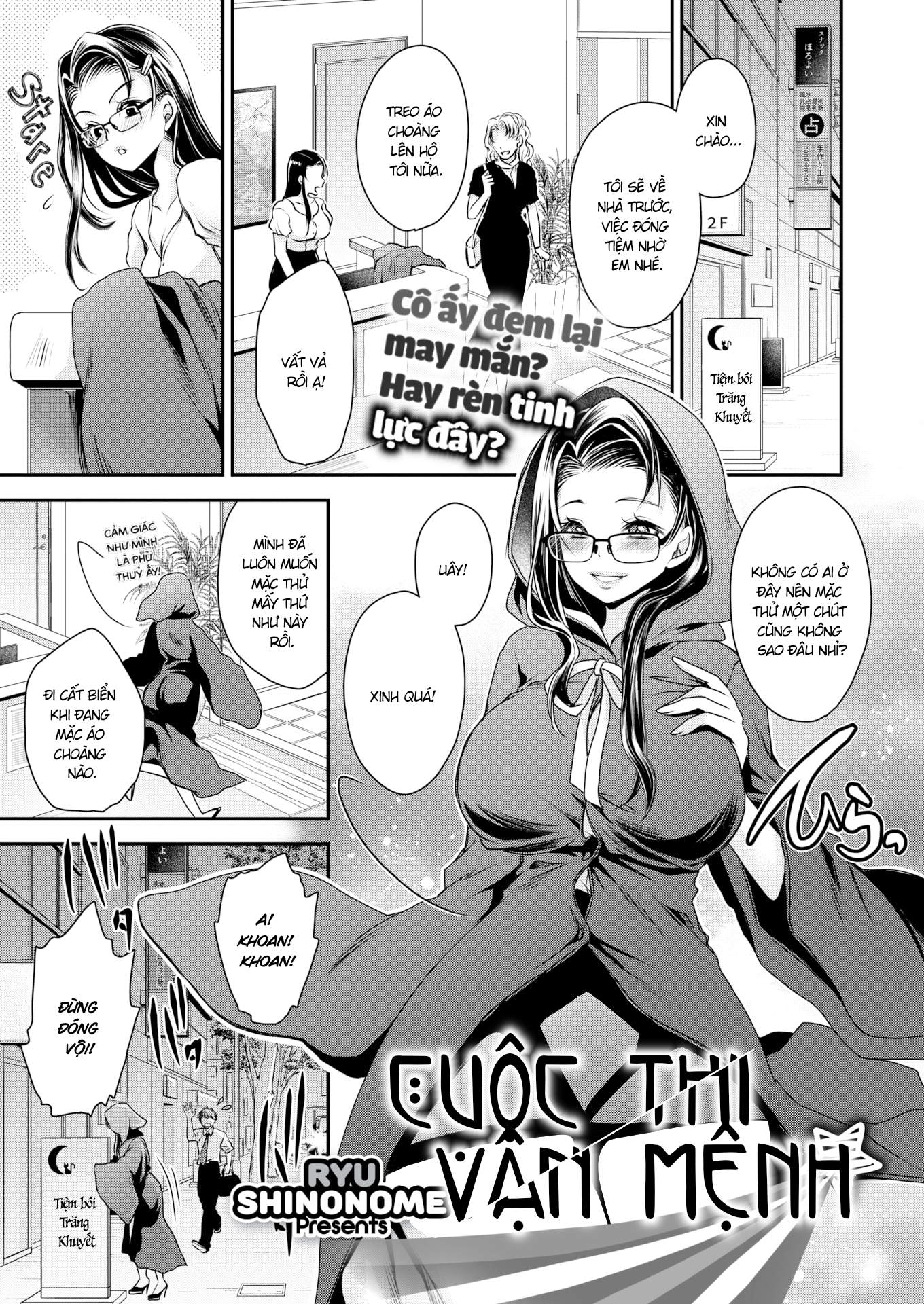 Đọc truyện hentai Pháp Sư Dạy Chịch - Oneshot magic