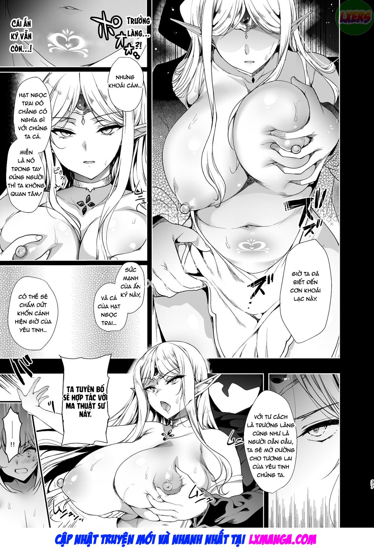 Đọc truyện hentai Elf ni Inmon o Tsukeru Hon - Chap 3 - LEVEL:3